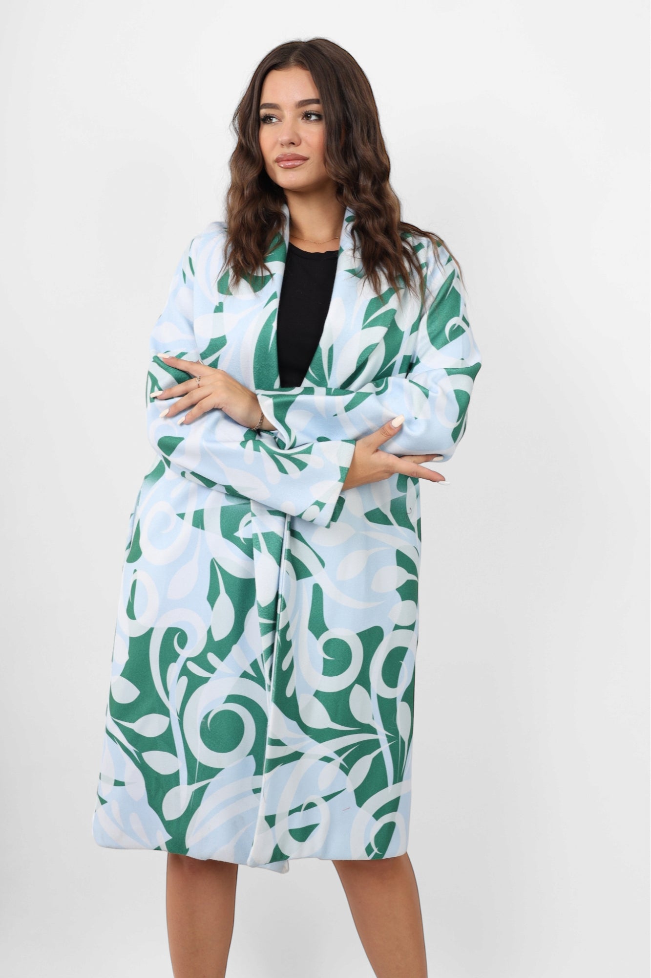 The baby blue Wool Coat