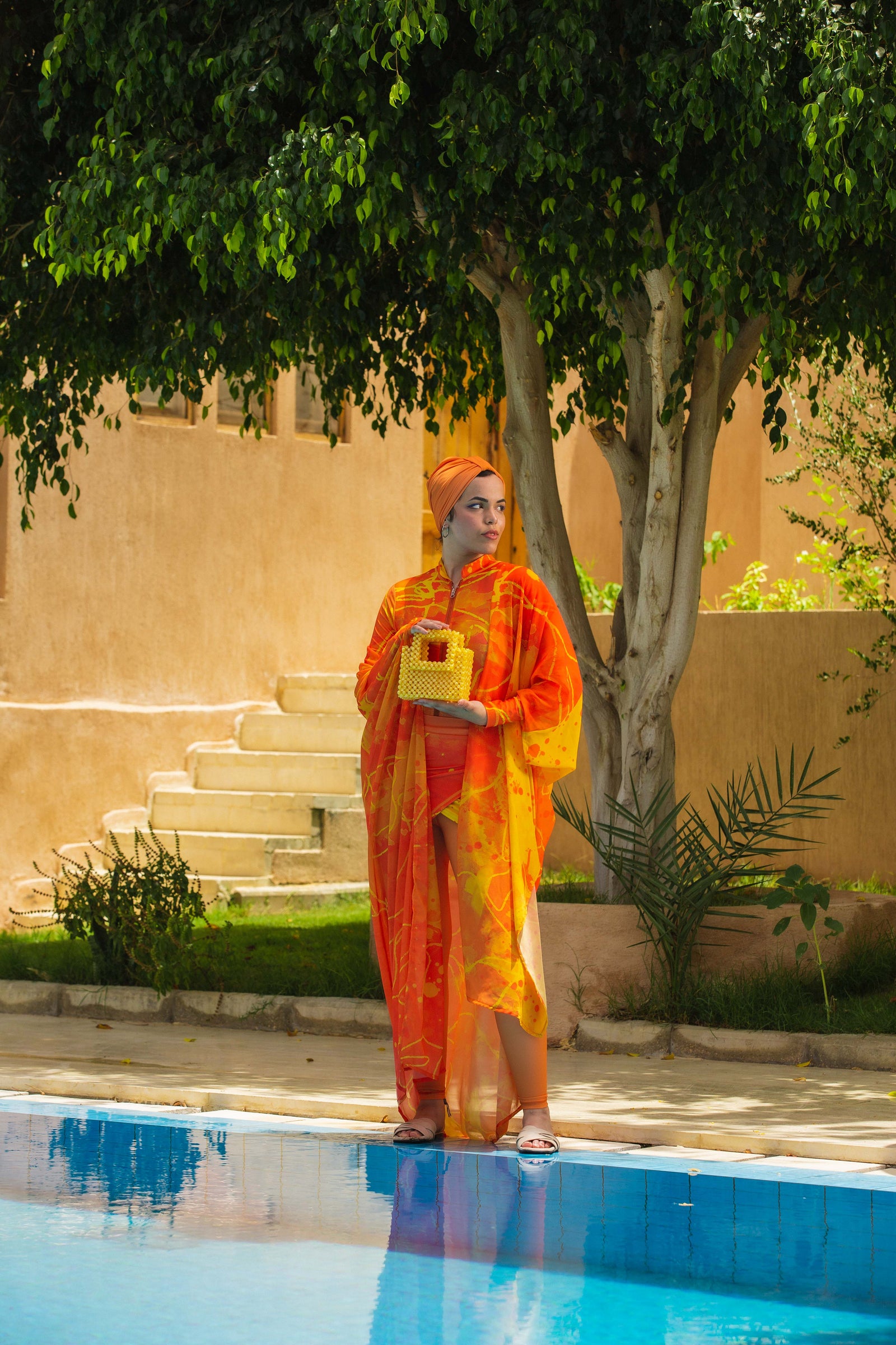 Splash Basic Burkini - Orange