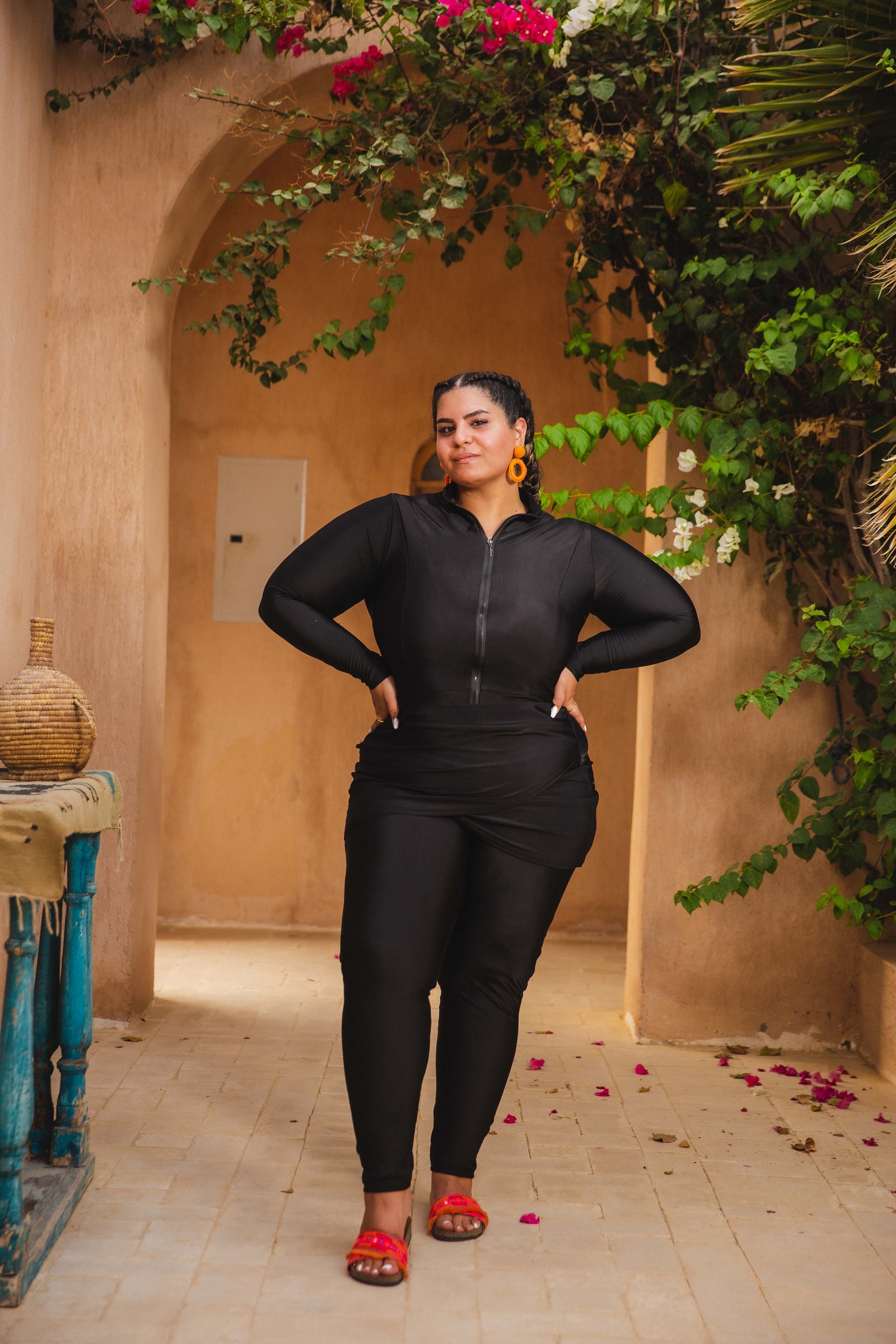 The Basic Black Catsuit Burkini