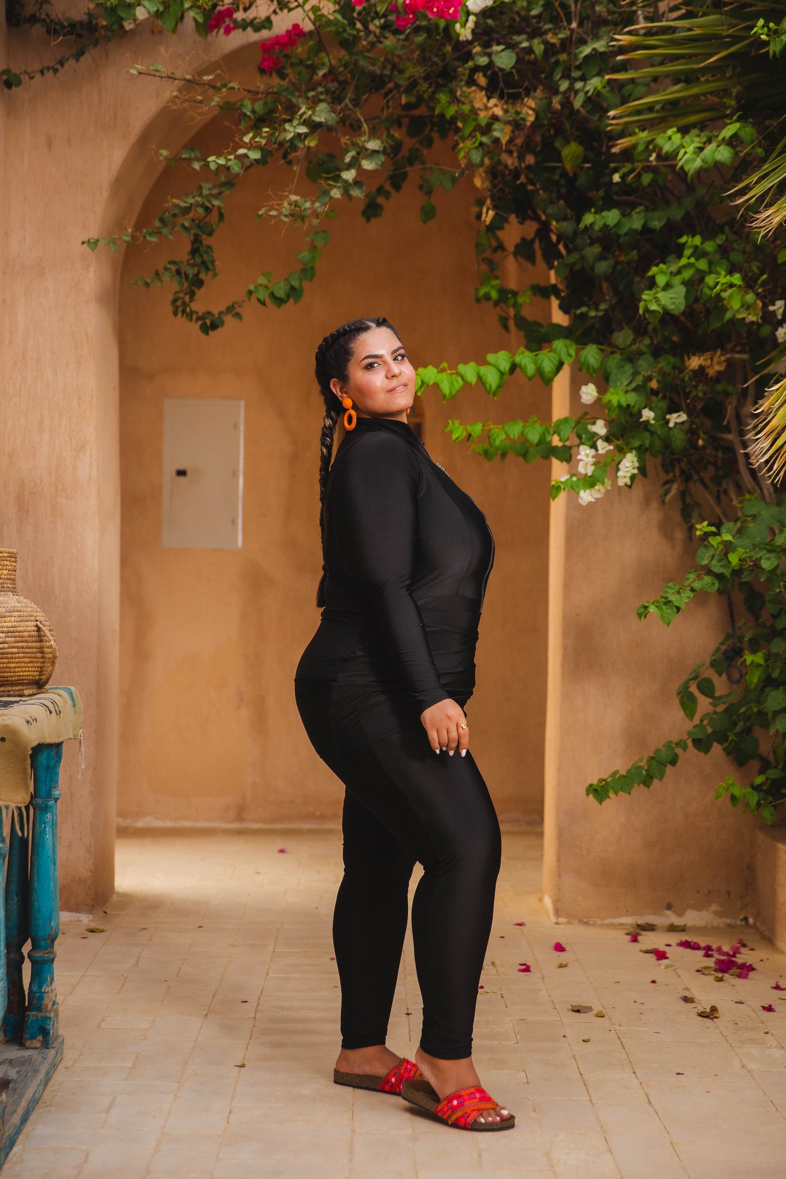 The Basic Black Catsuit Burkini