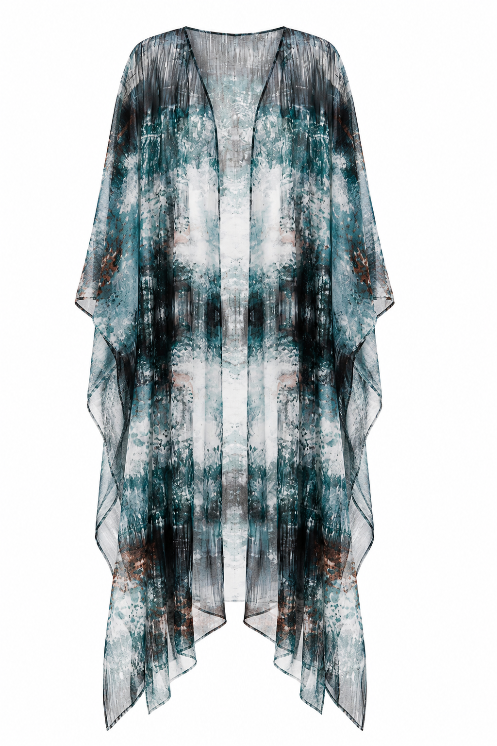 Ocean Haze Tulle Kimono