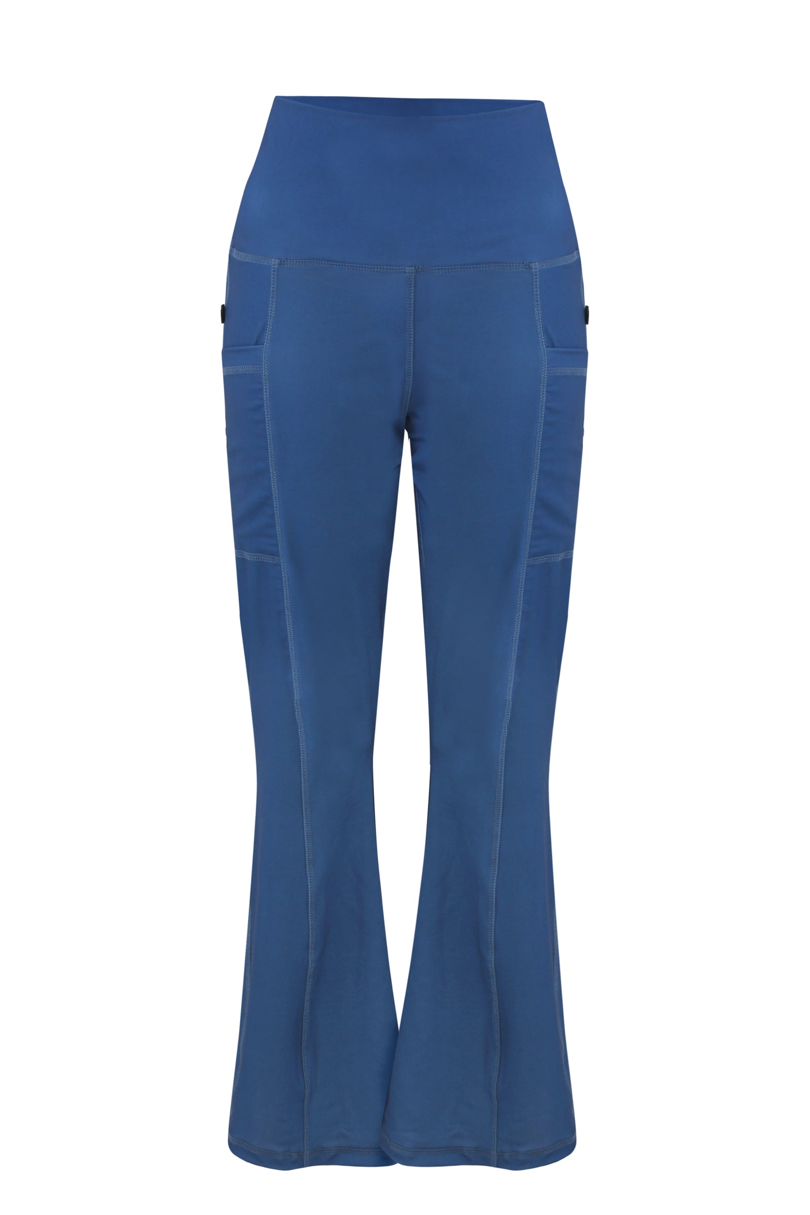 Wide leg pants - ocean blue