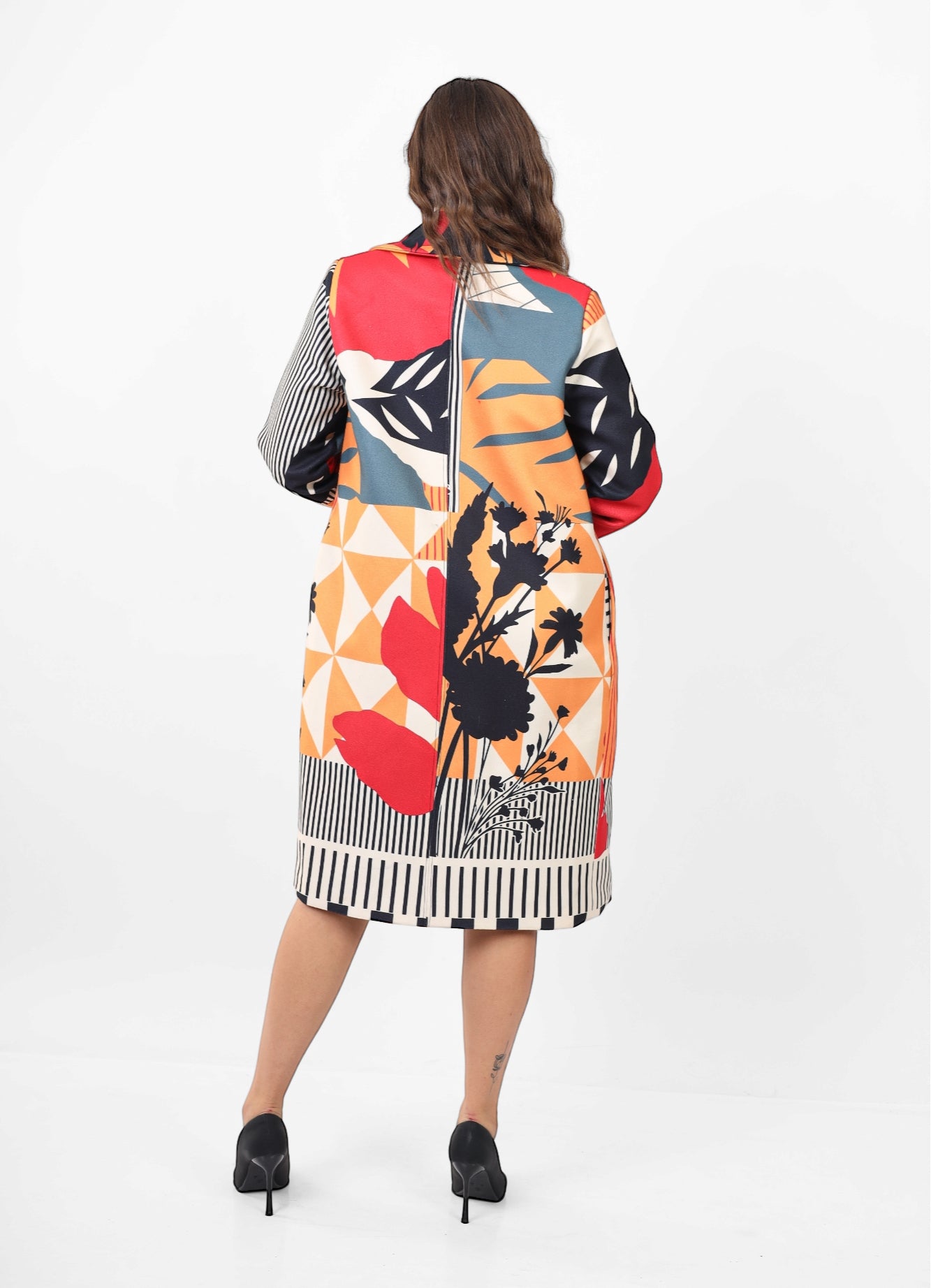 The leaves Wool Coat