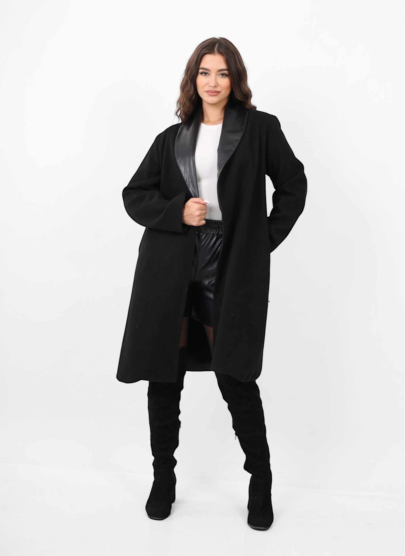 The Wool Coat - Black