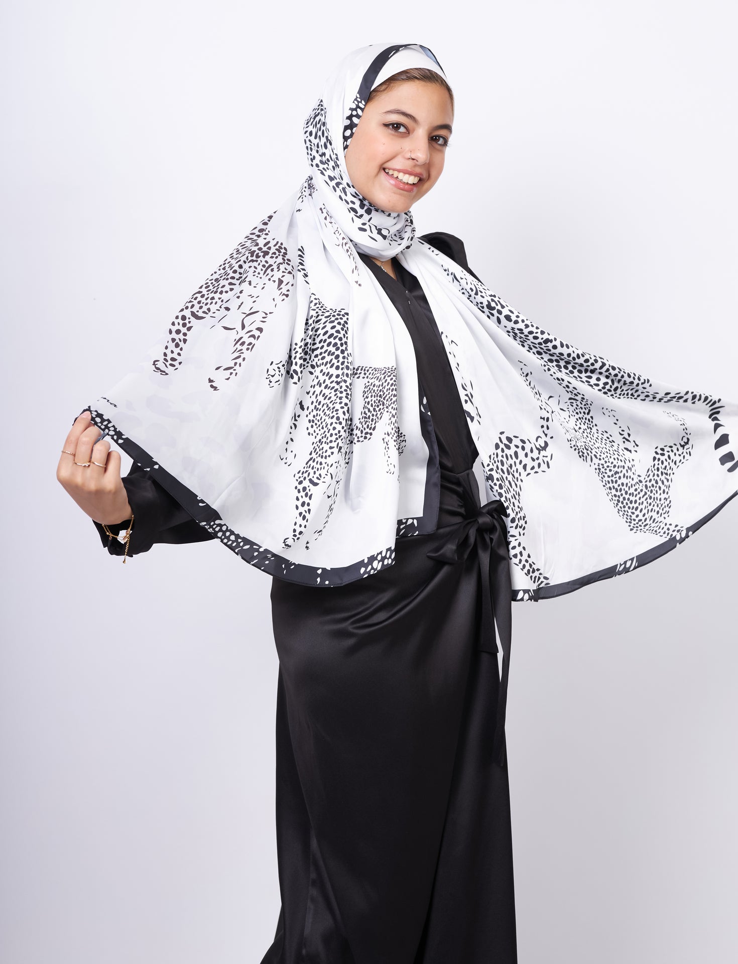The Fierce Satin Scarf
