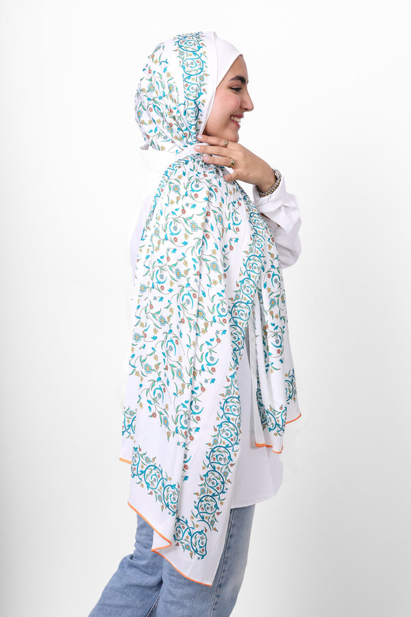 The Daisy Satin Scarf