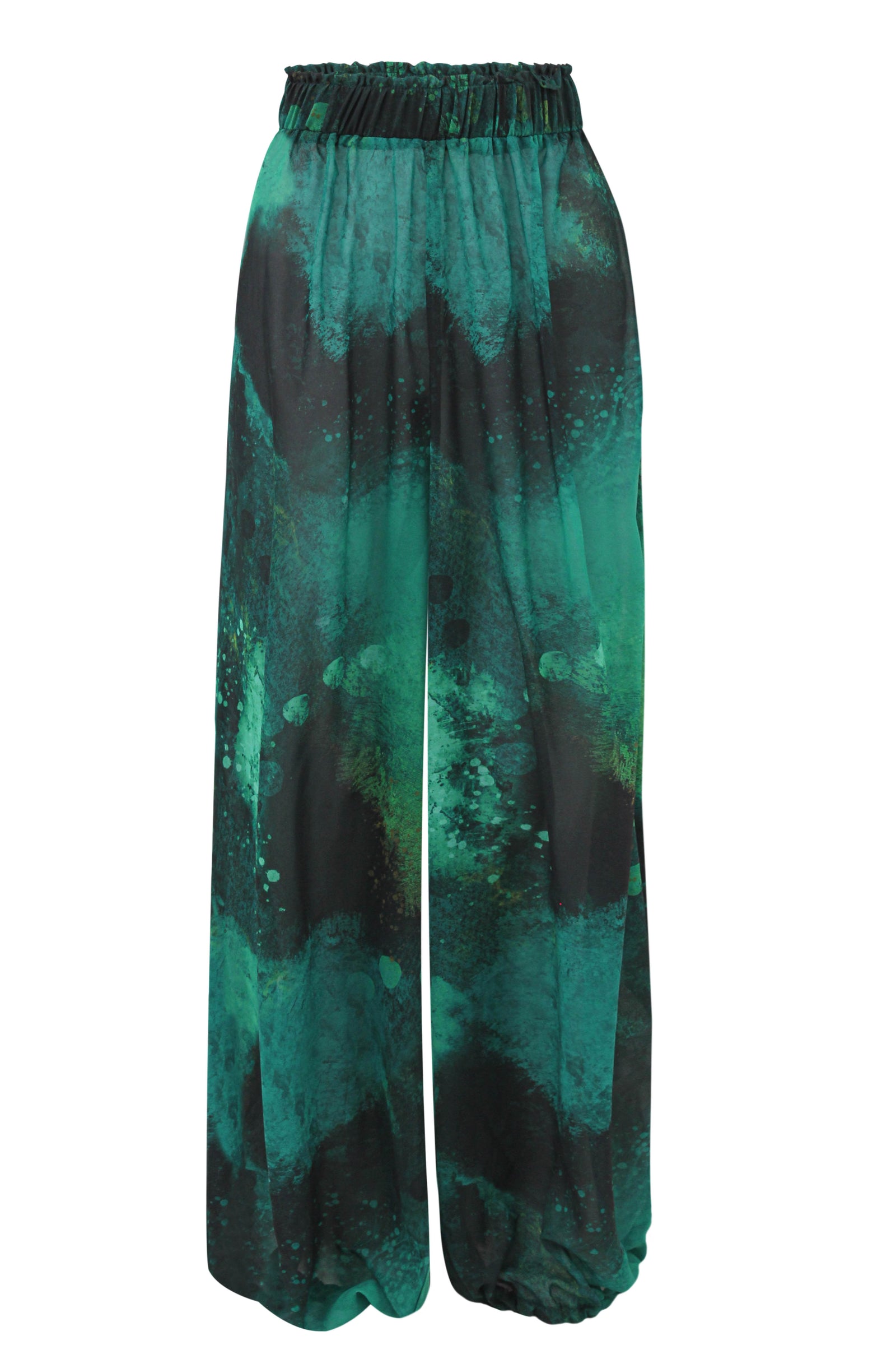 Forest Night Chiffon Pants