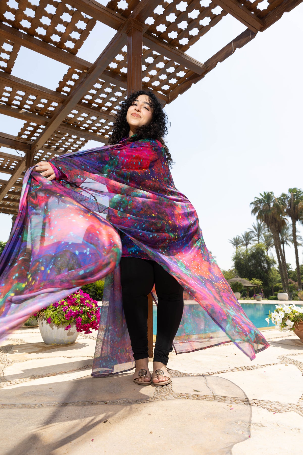 Starlight Tulle Kimono