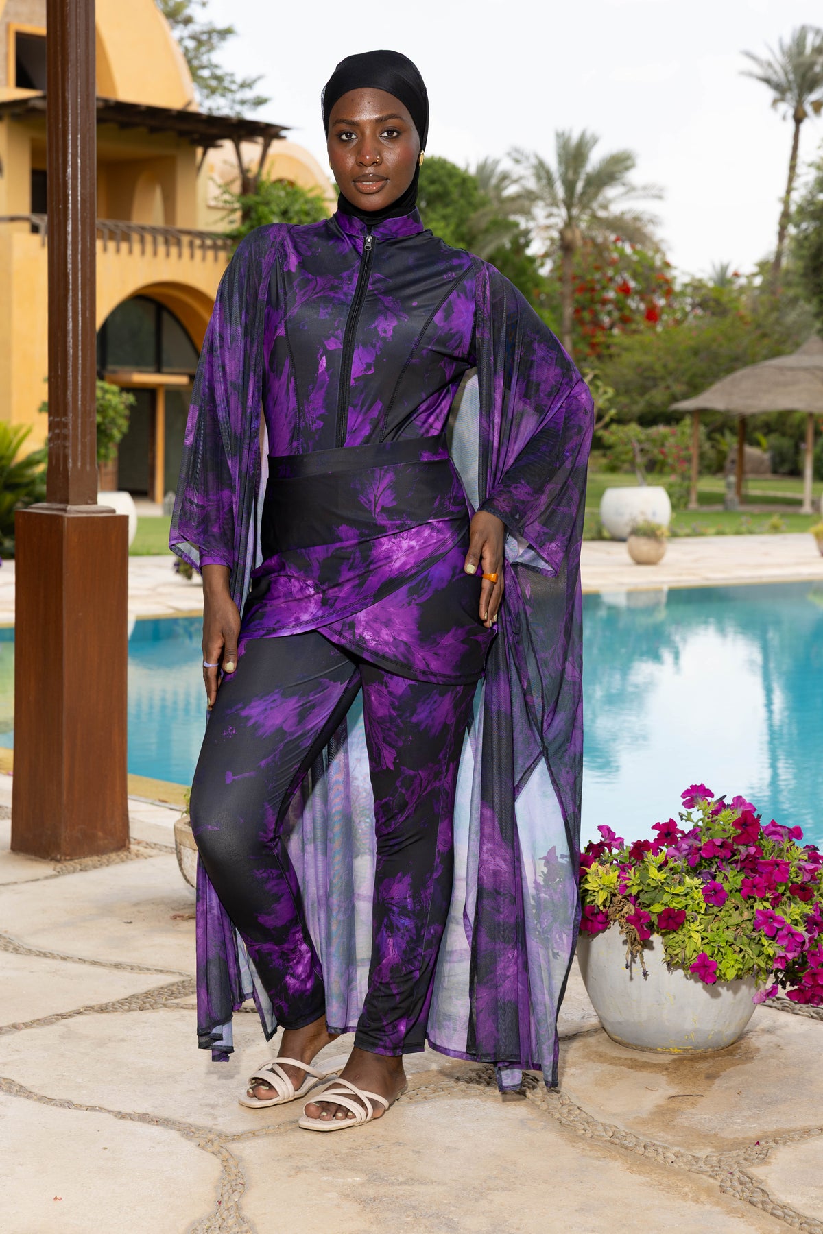 Violet Storm Burkini Set