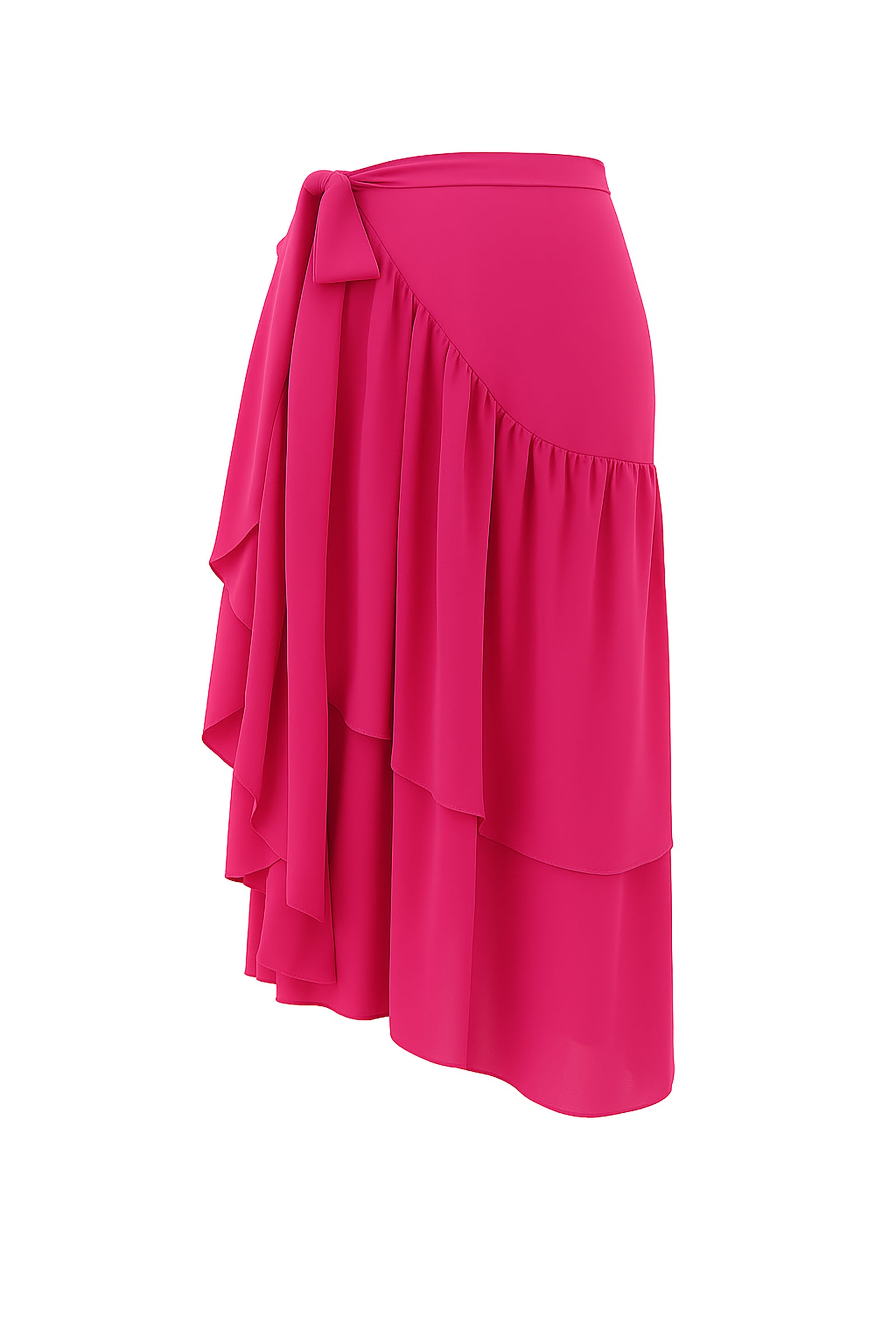 Barbie Chiffon Layered Wrap Skirt
