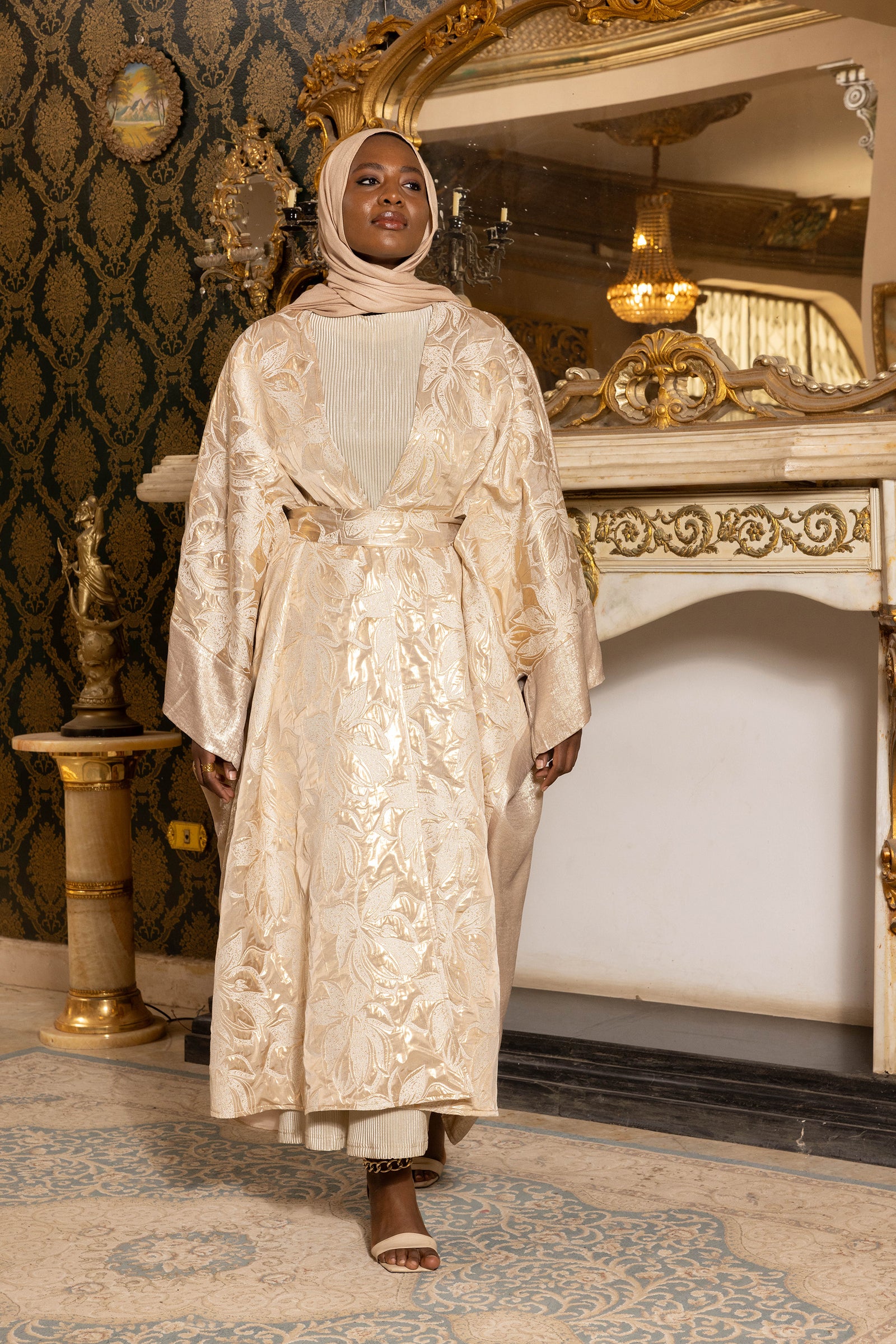 Beige Grace Kimono