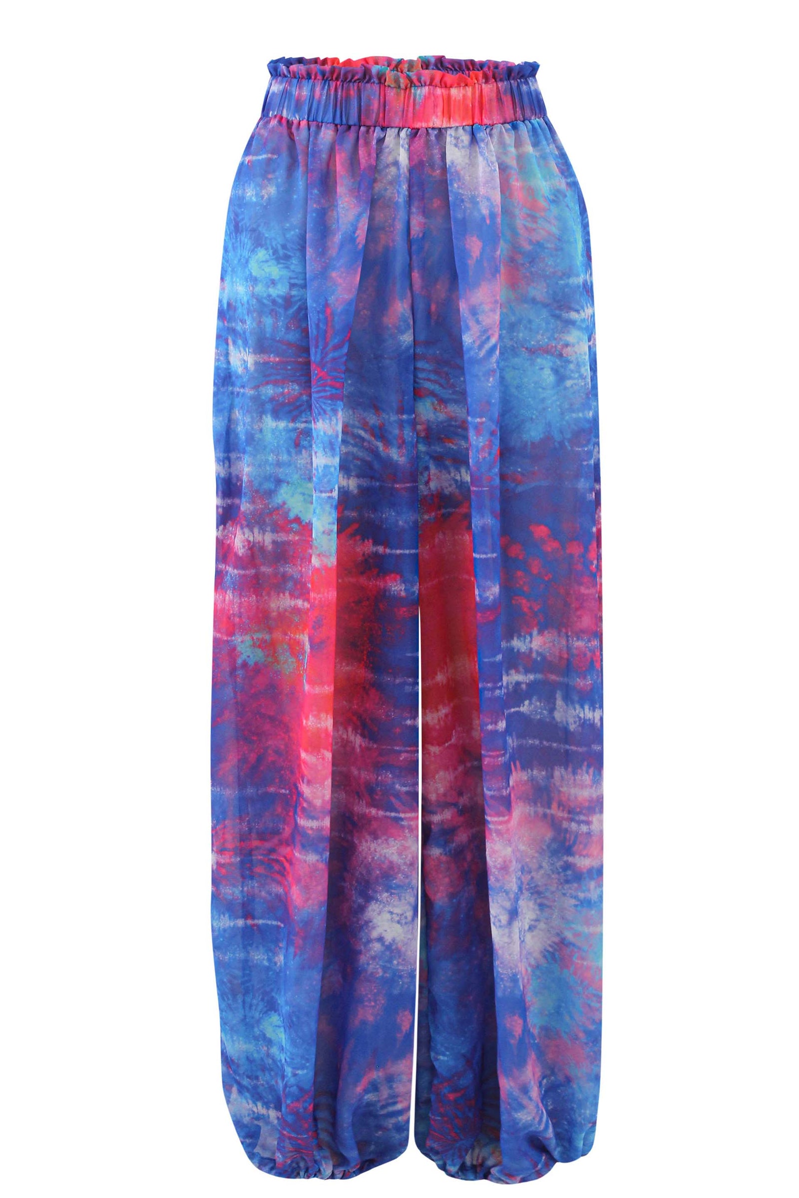 Berry Pop Chiffon Pants