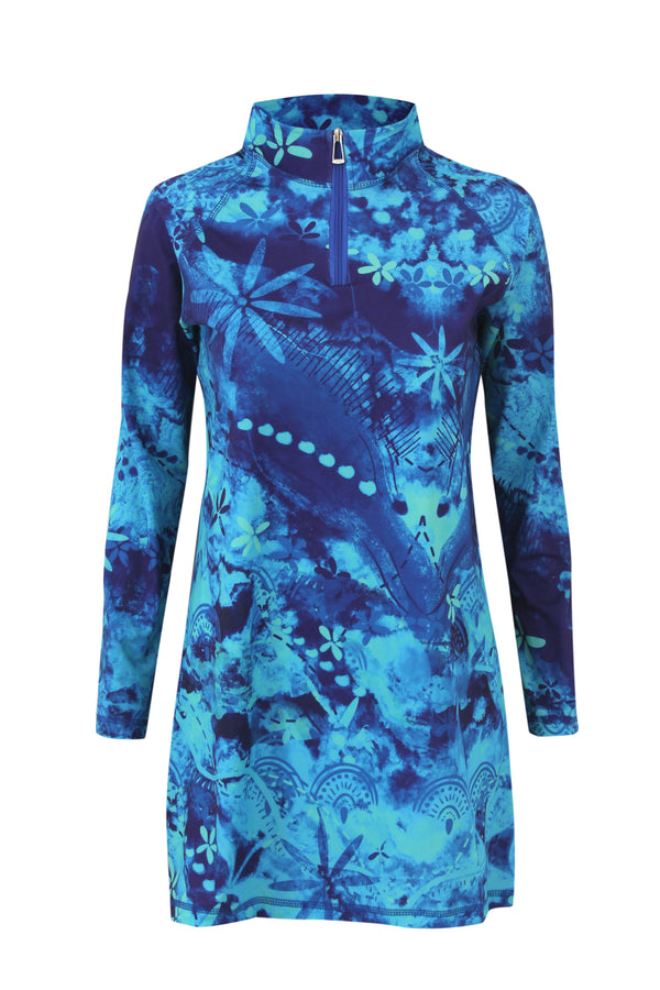 Deep Aqua Basic Top