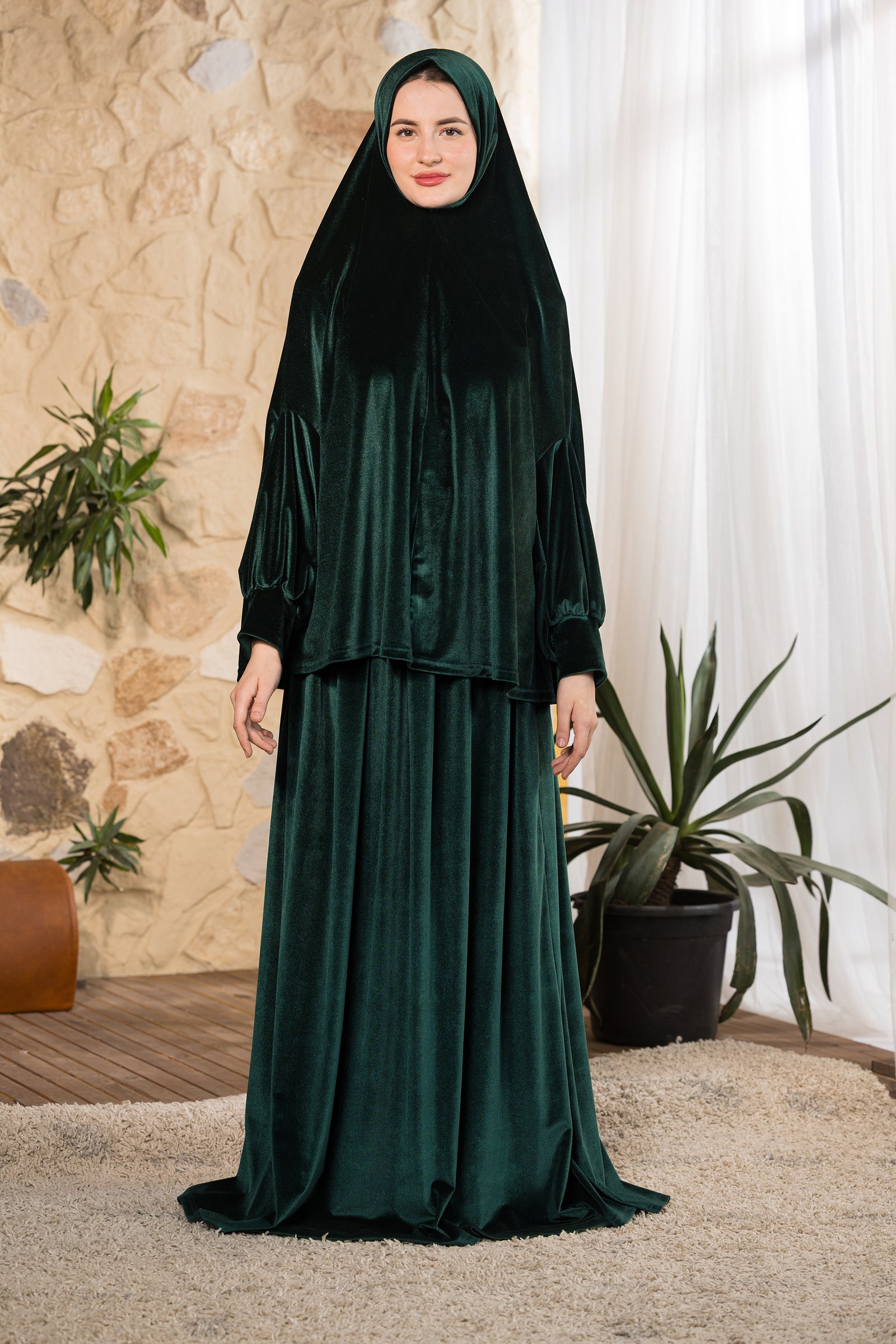 Emerald Serenity 2-Piece Prayer Set