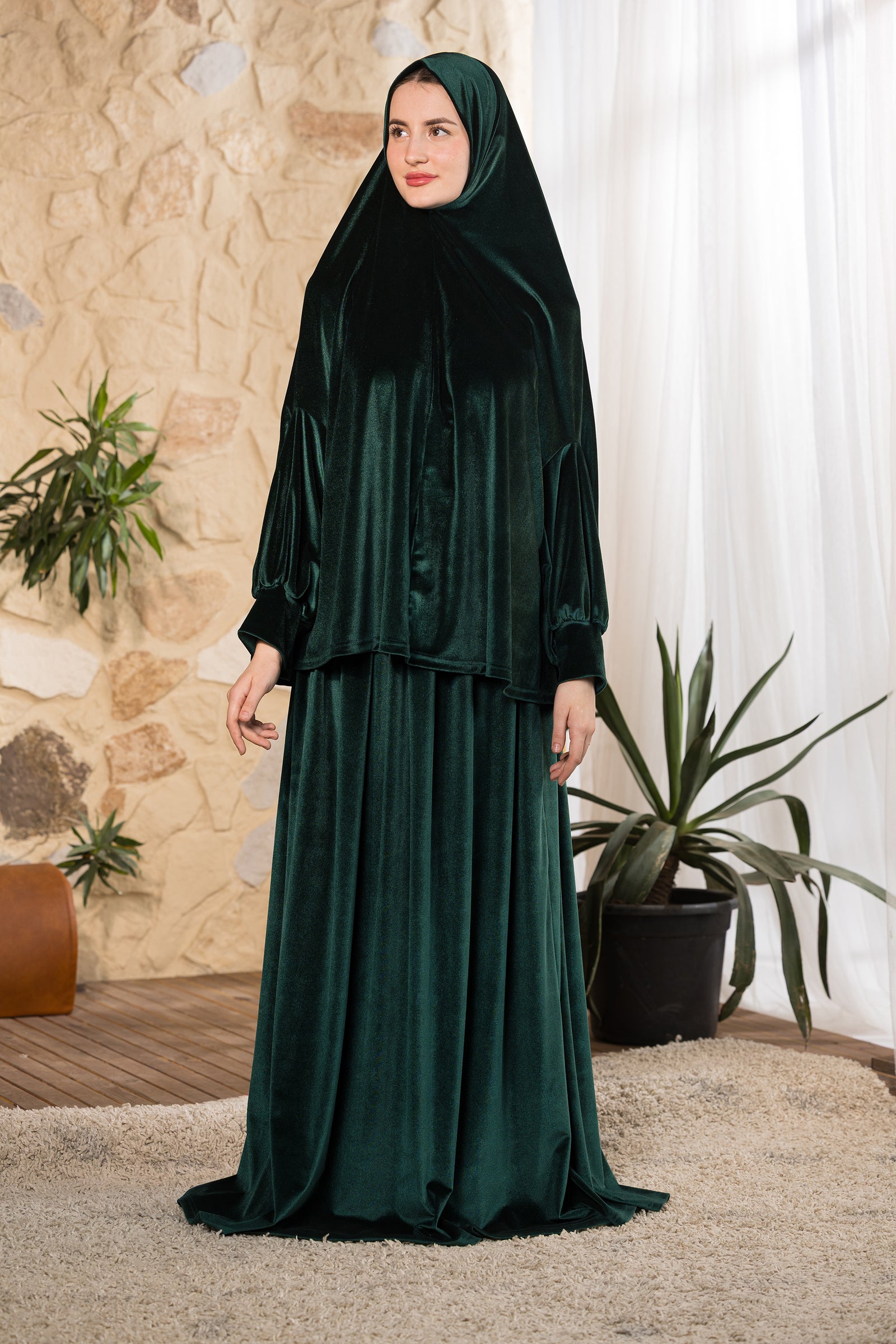 Emerald Serenity 2-Piece Prayer Set