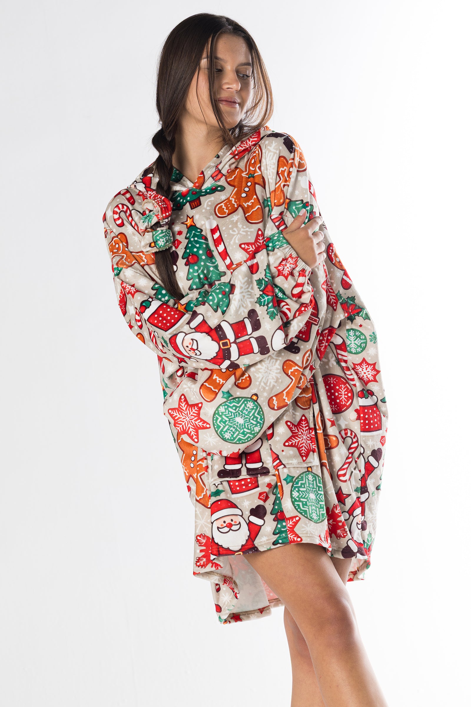Ginger Snuggle Hoodie Blanket