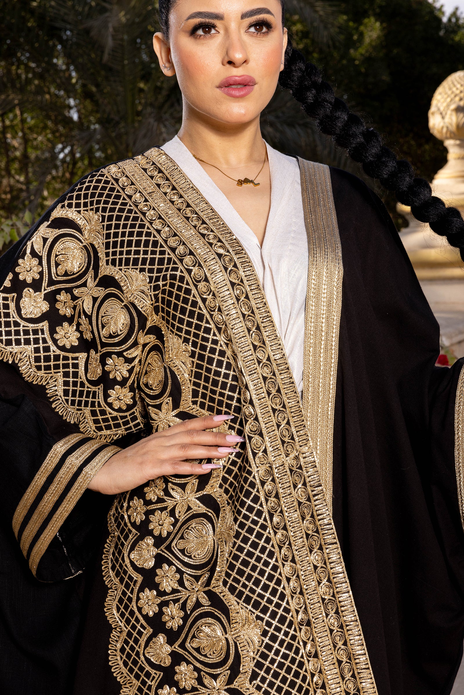 Khadija Linen Kimono