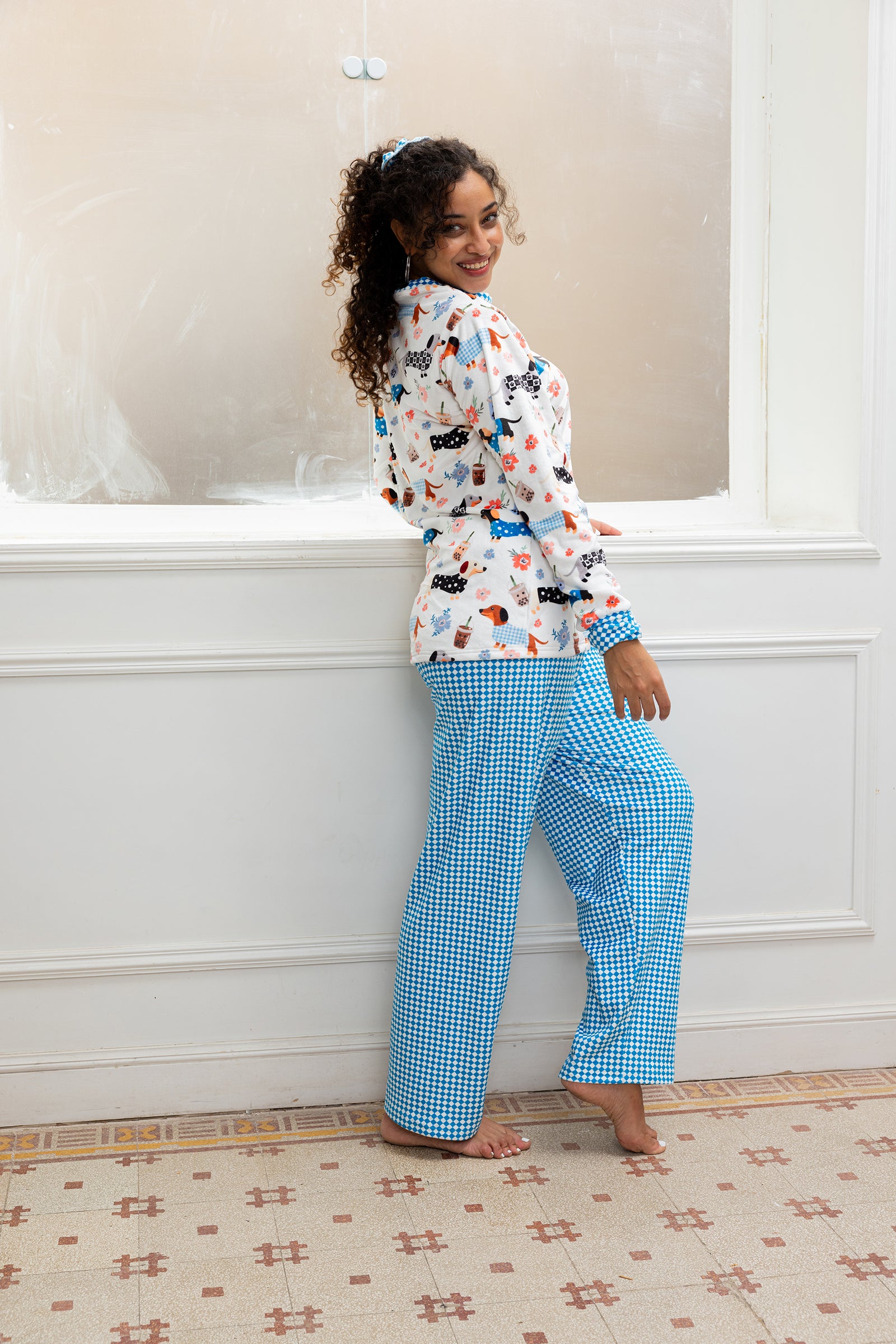 Lazy Chequered Set