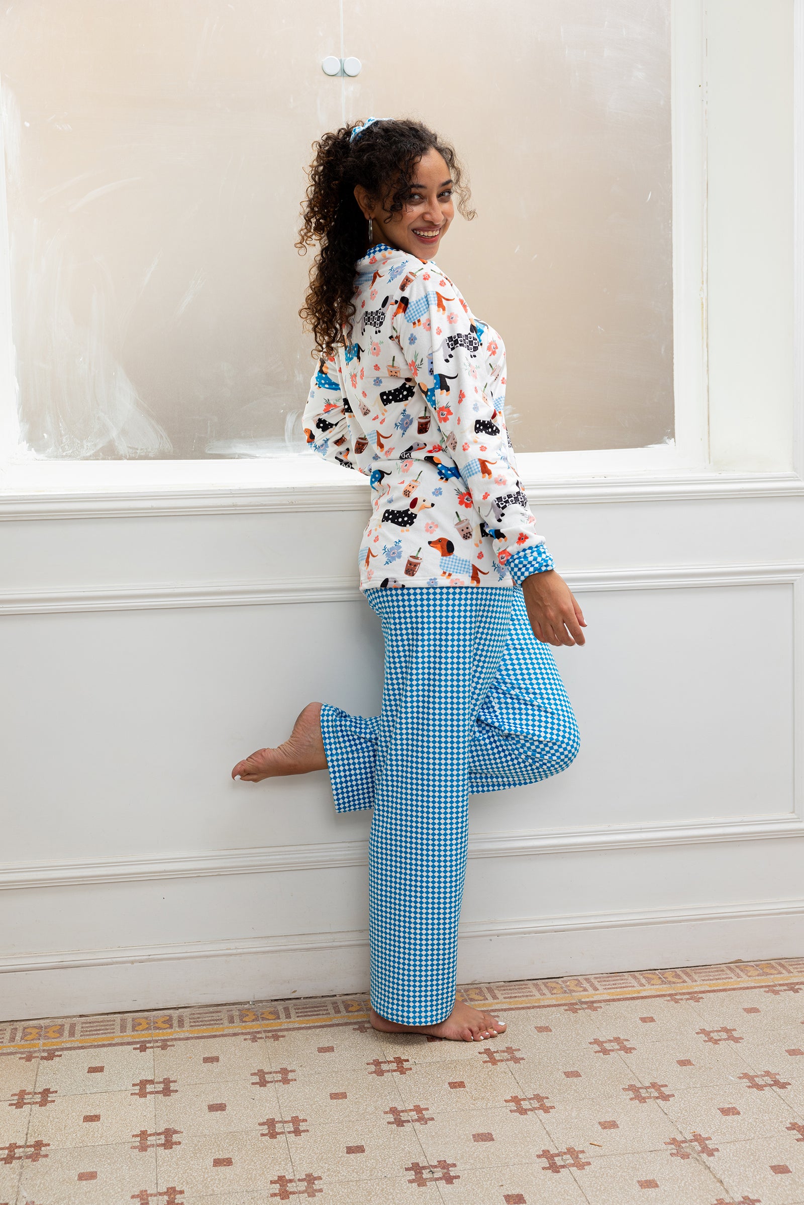 Lazy Chequered Set
