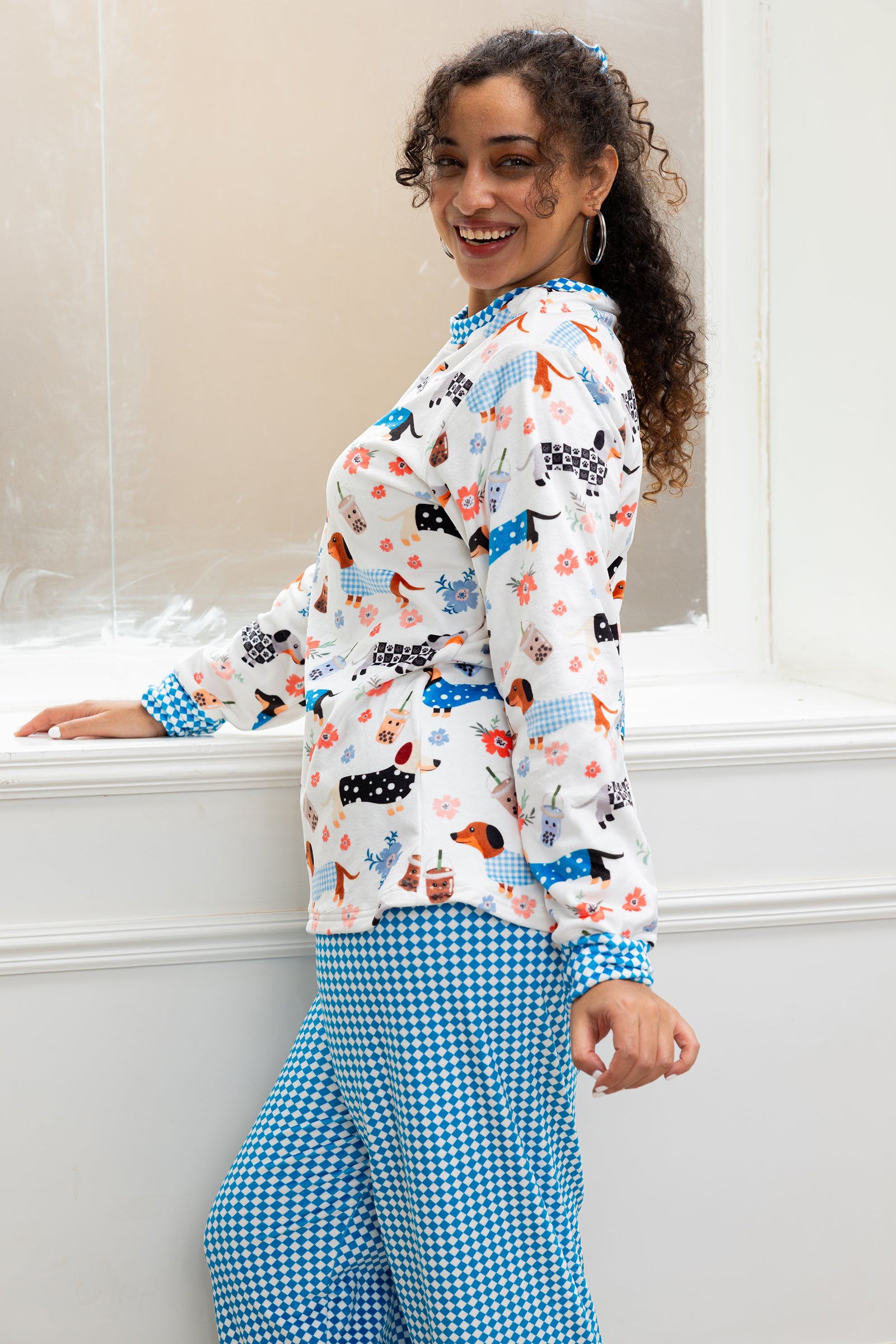 Lazy Chequered Set