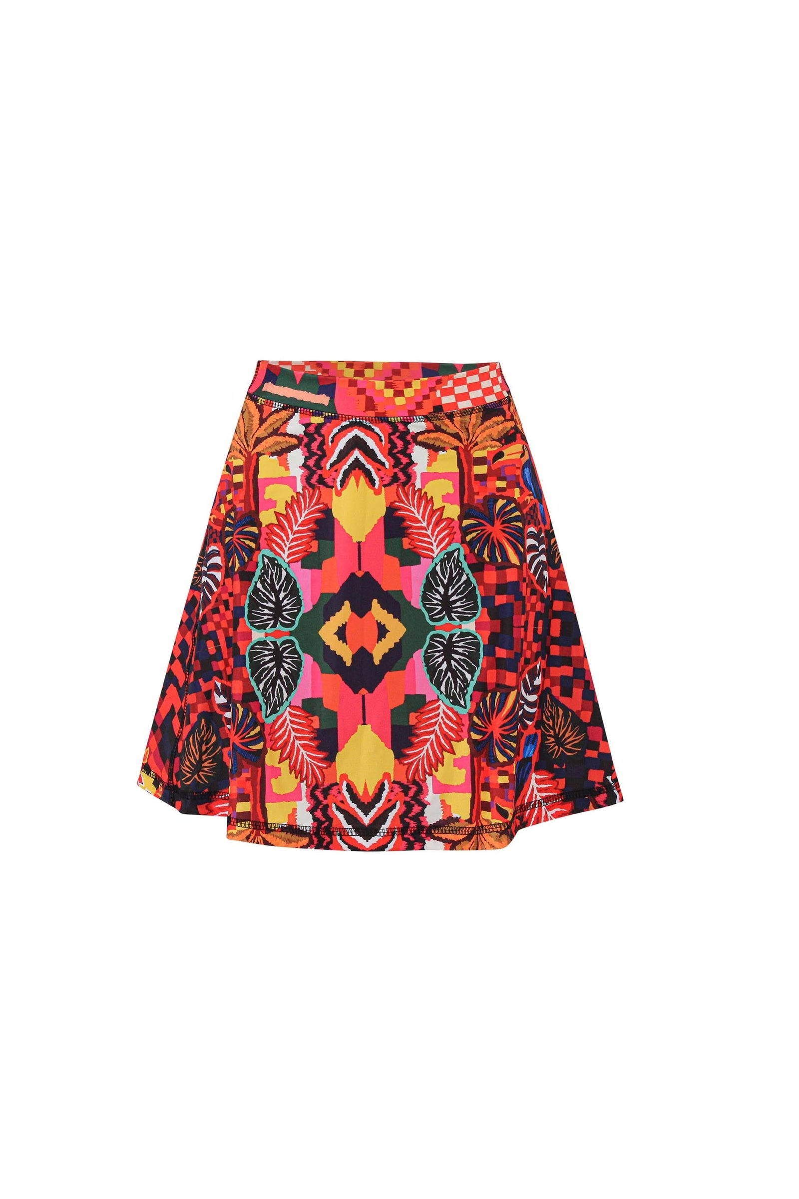 Maze A-Line Skirt