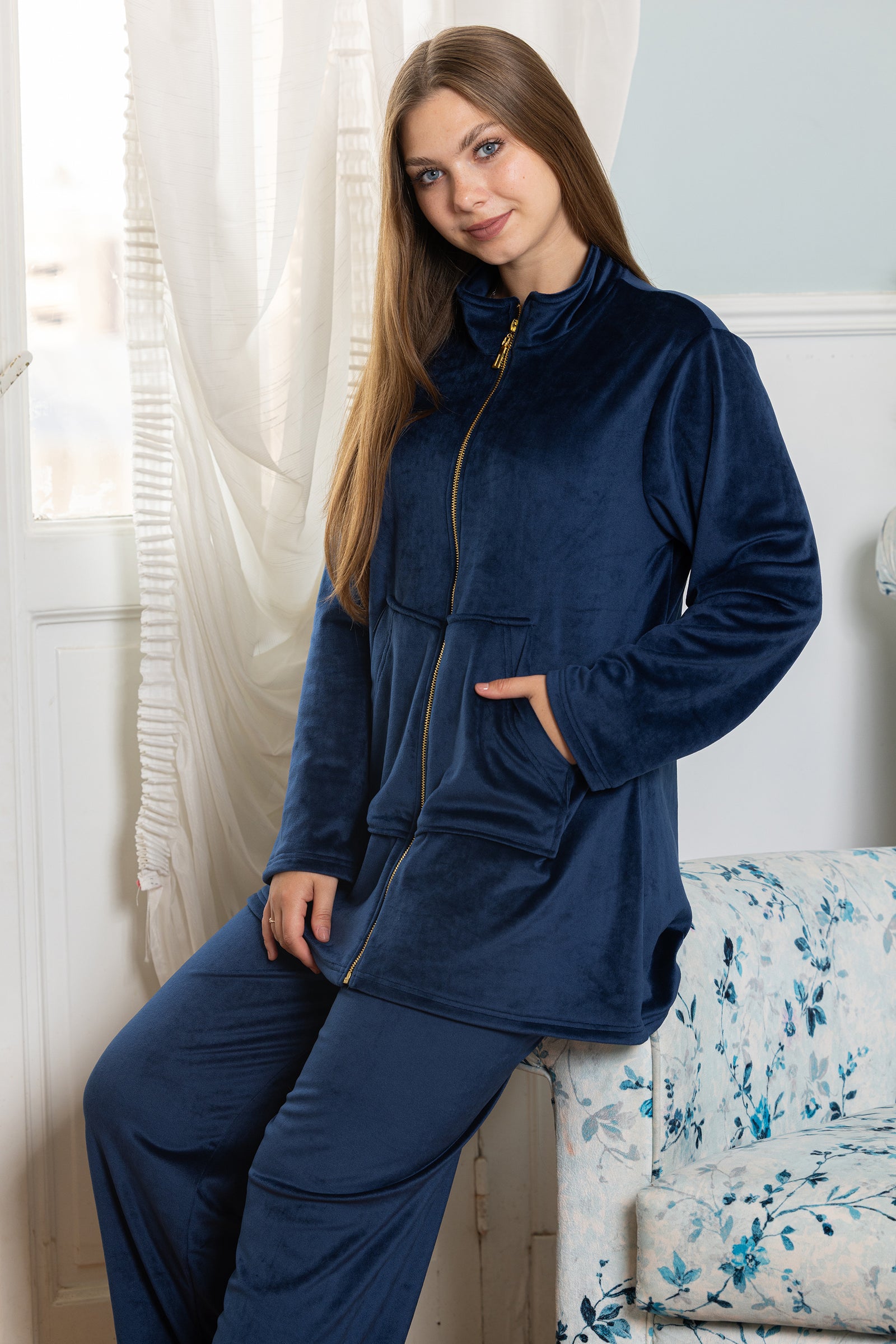 Midnight Zip Lounge Set