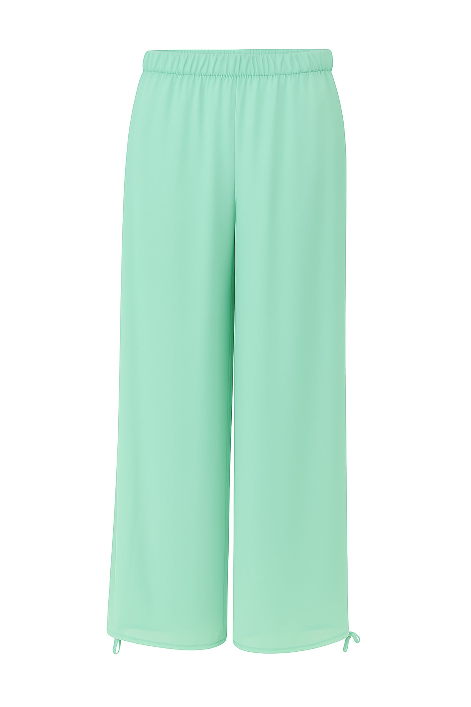 Mint Chiffon Pants