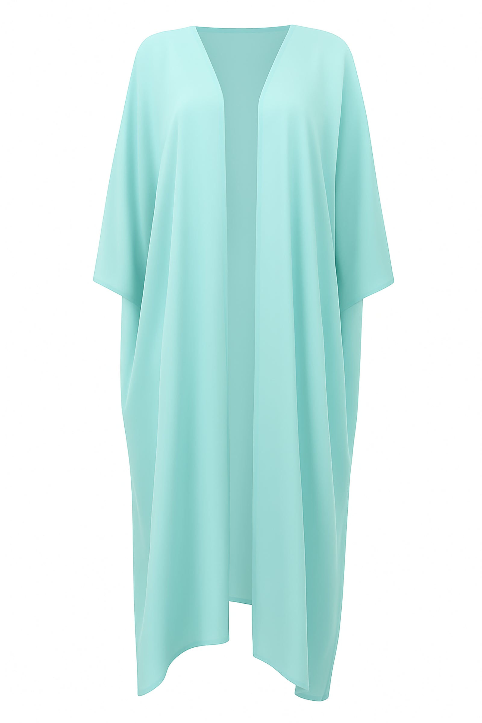 Mint Kimono Cover-Up
