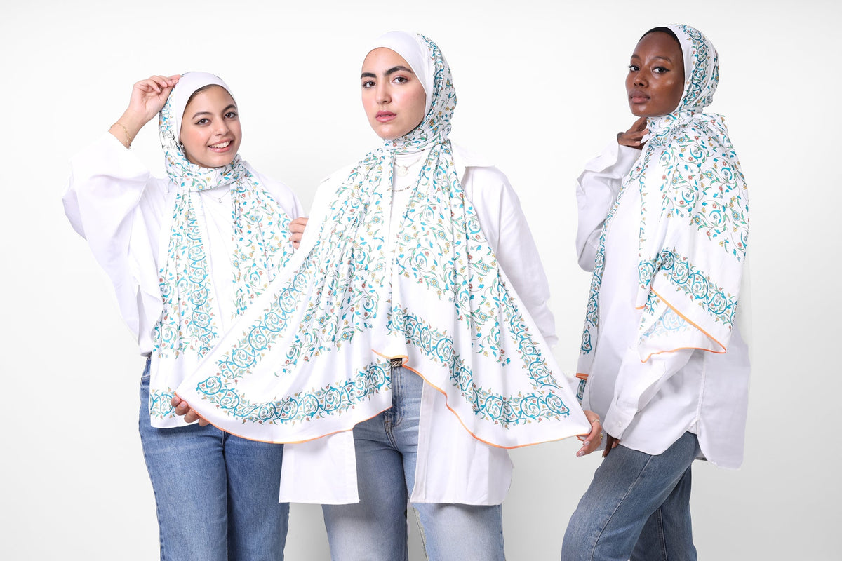 The Daisy Satin Scarf