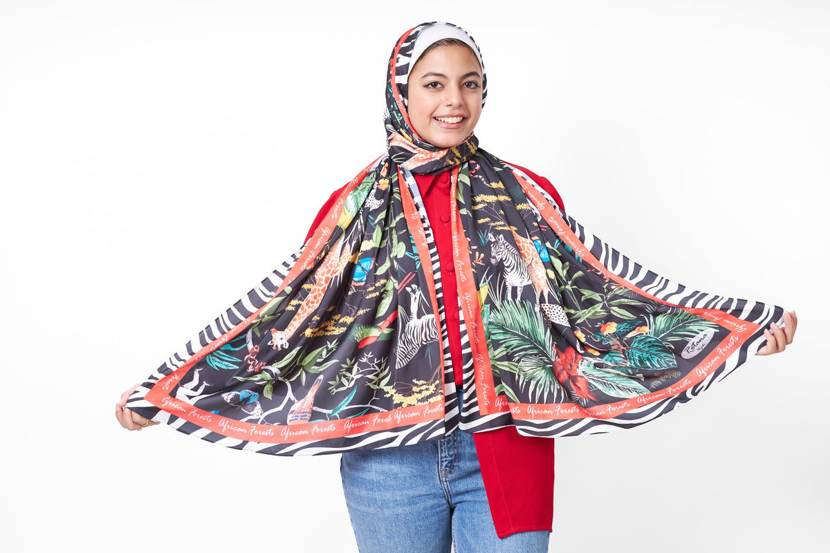 The African Satin Scarf