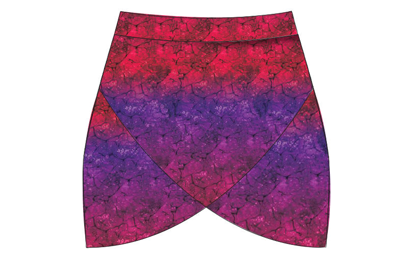 Pink thunder burkini set with cover up - Fuschia