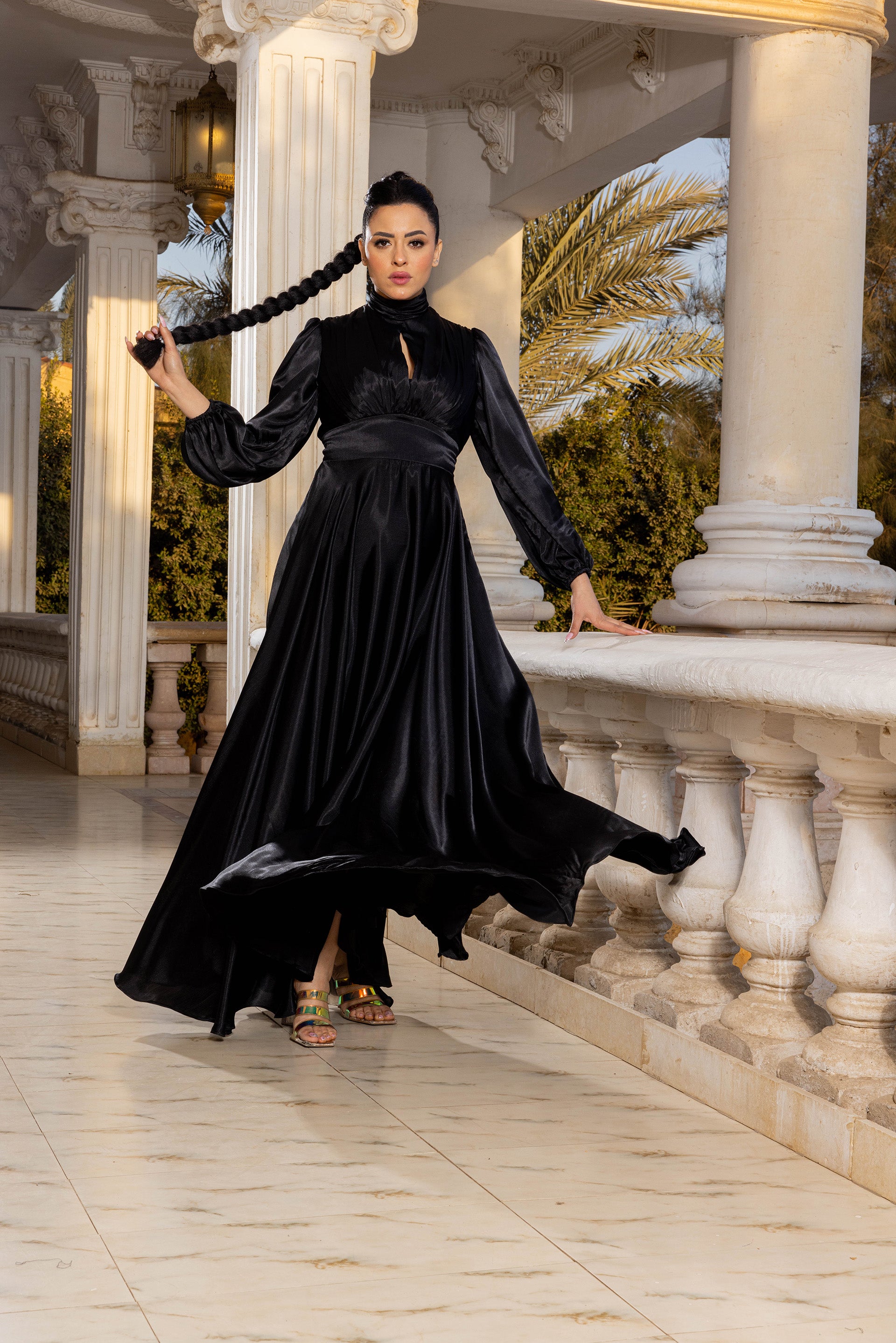 Radiance Maxi Gown - Black