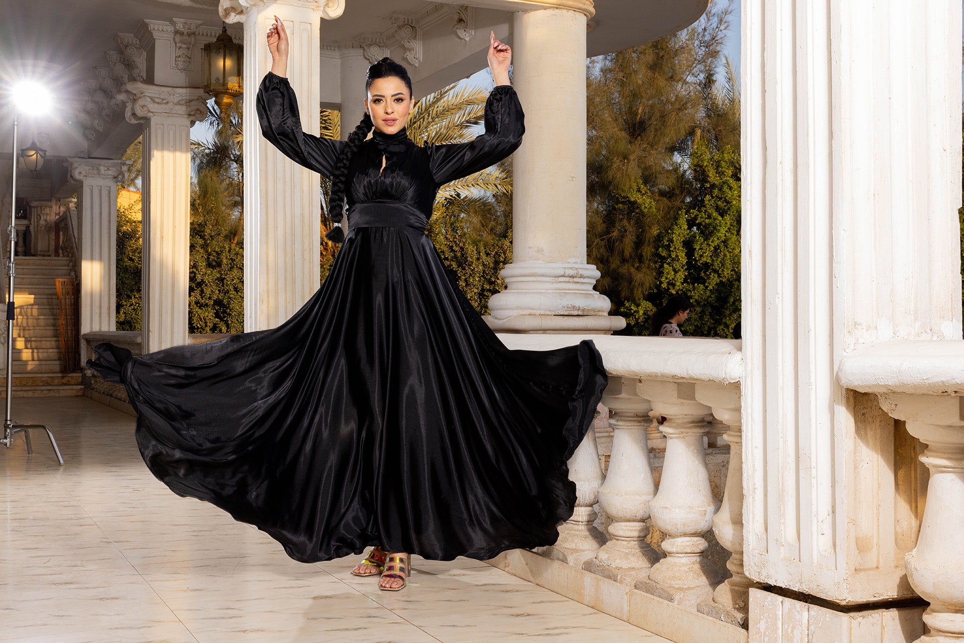 Radiance Maxi Gown - Black