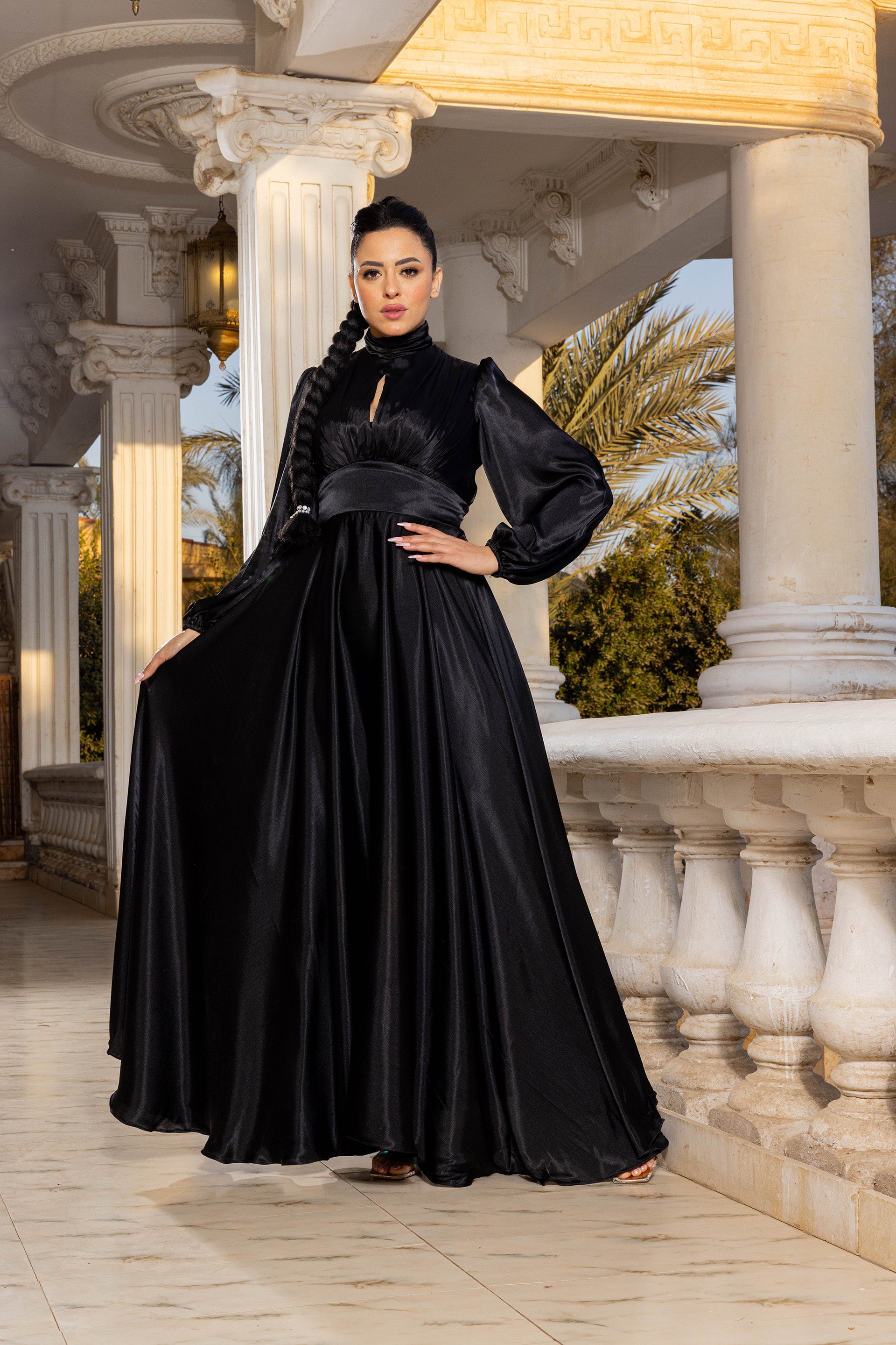 Radiance Maxi Gown - Black