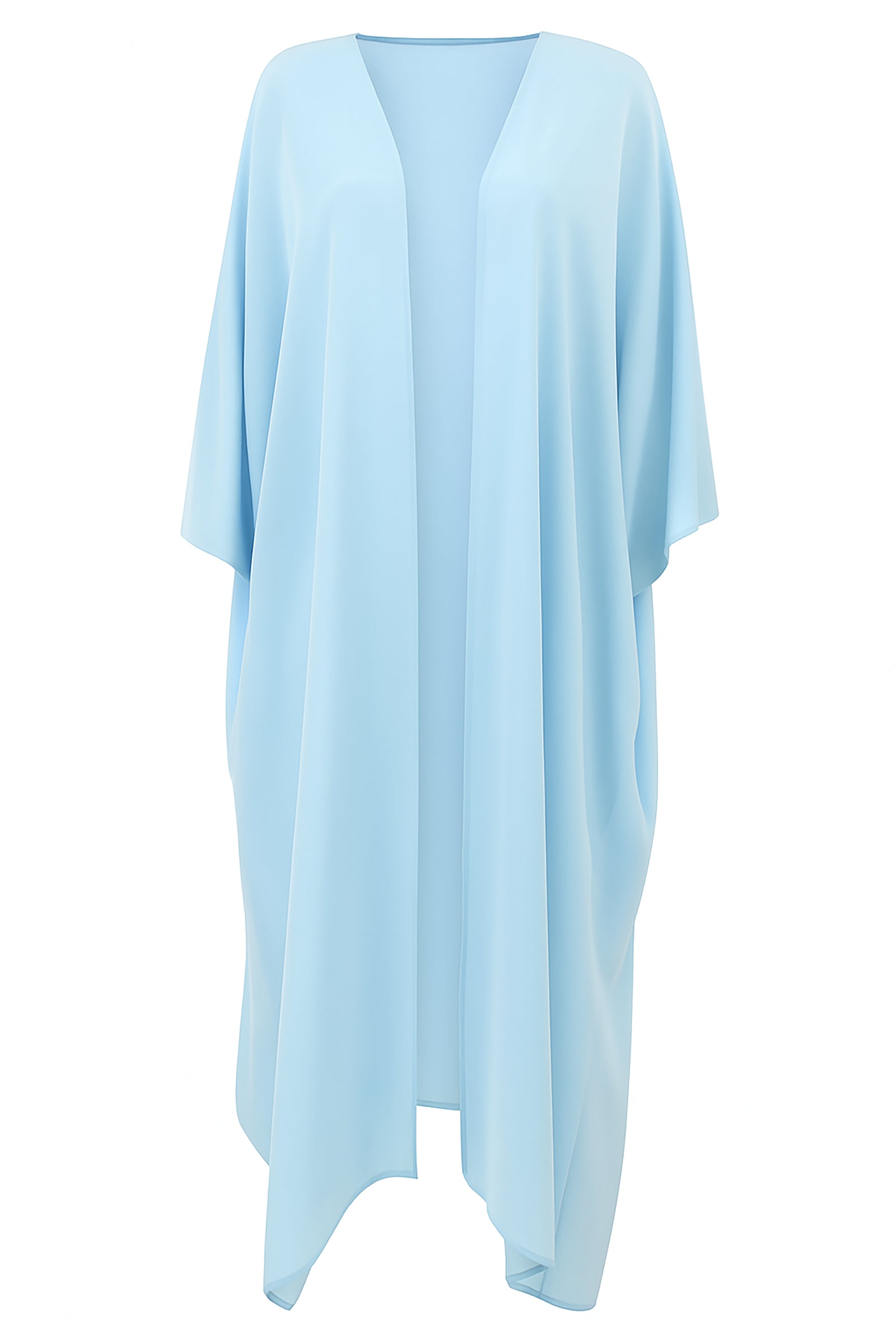 Sky Chiffon Kimono