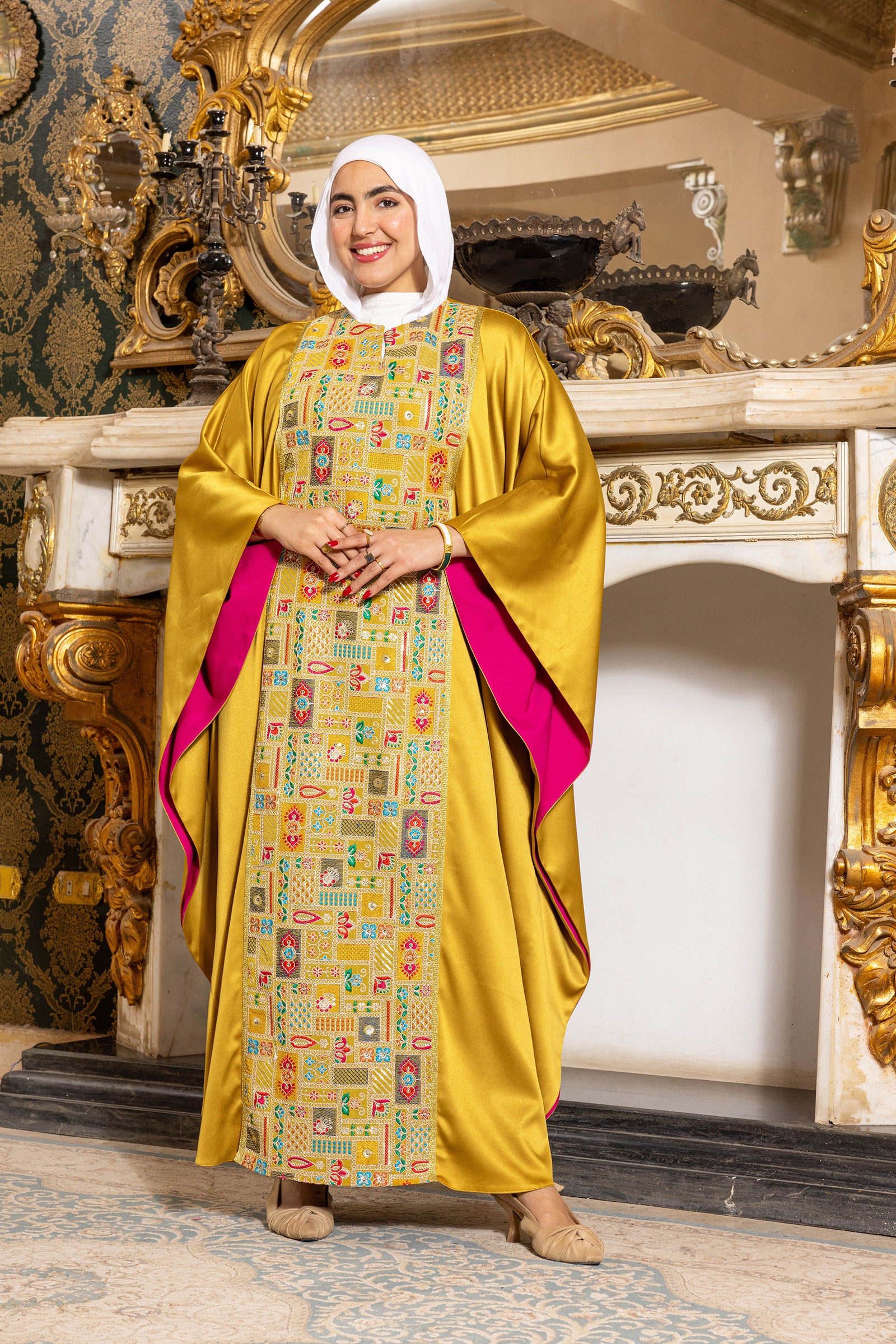 Sundora Gold Kaftan