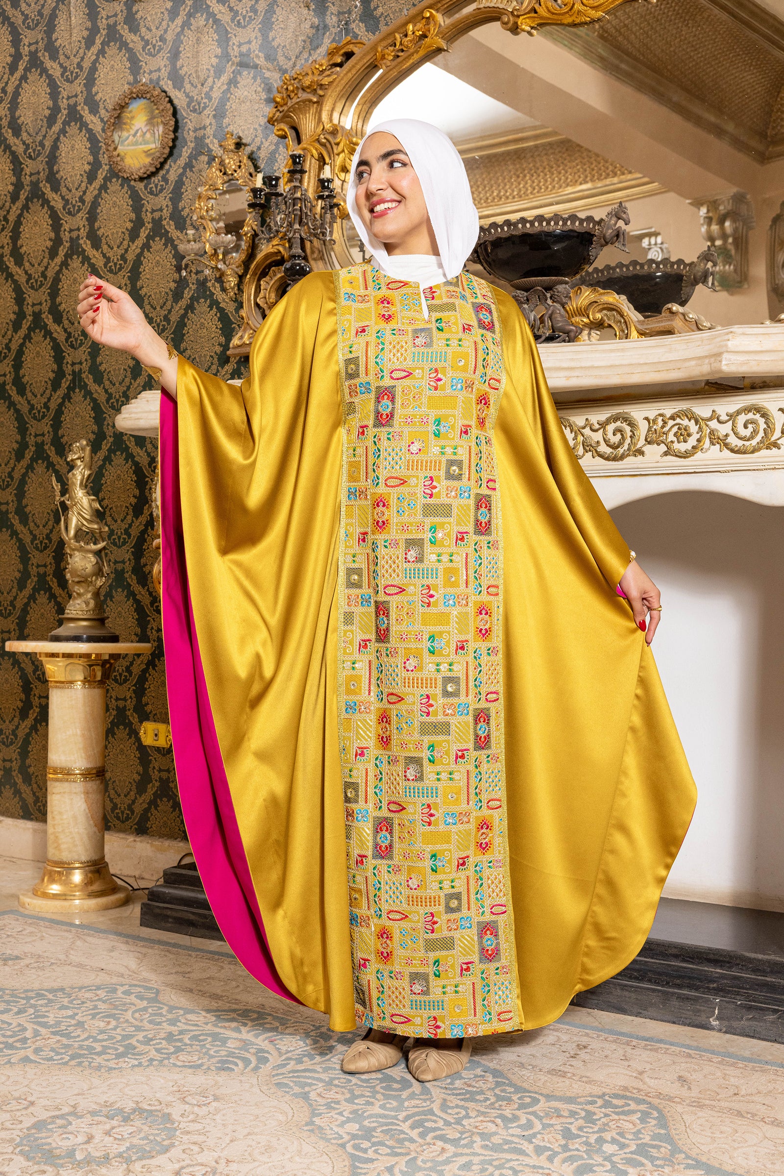 Sundora Gold Kaftan