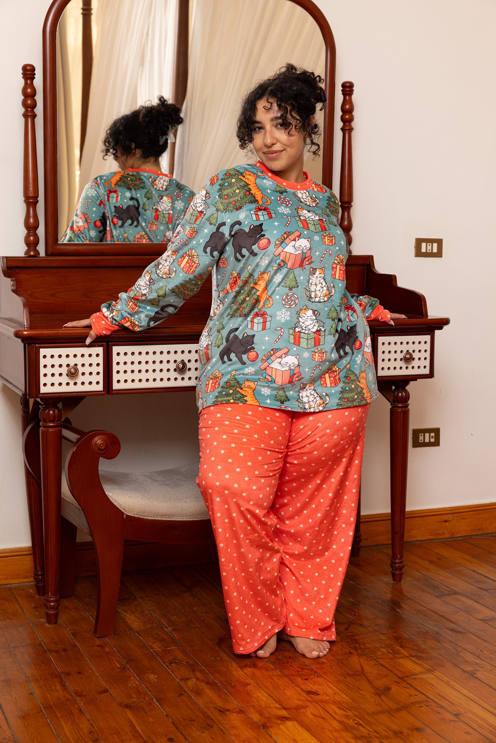 The Cozy Cats Pajama Set