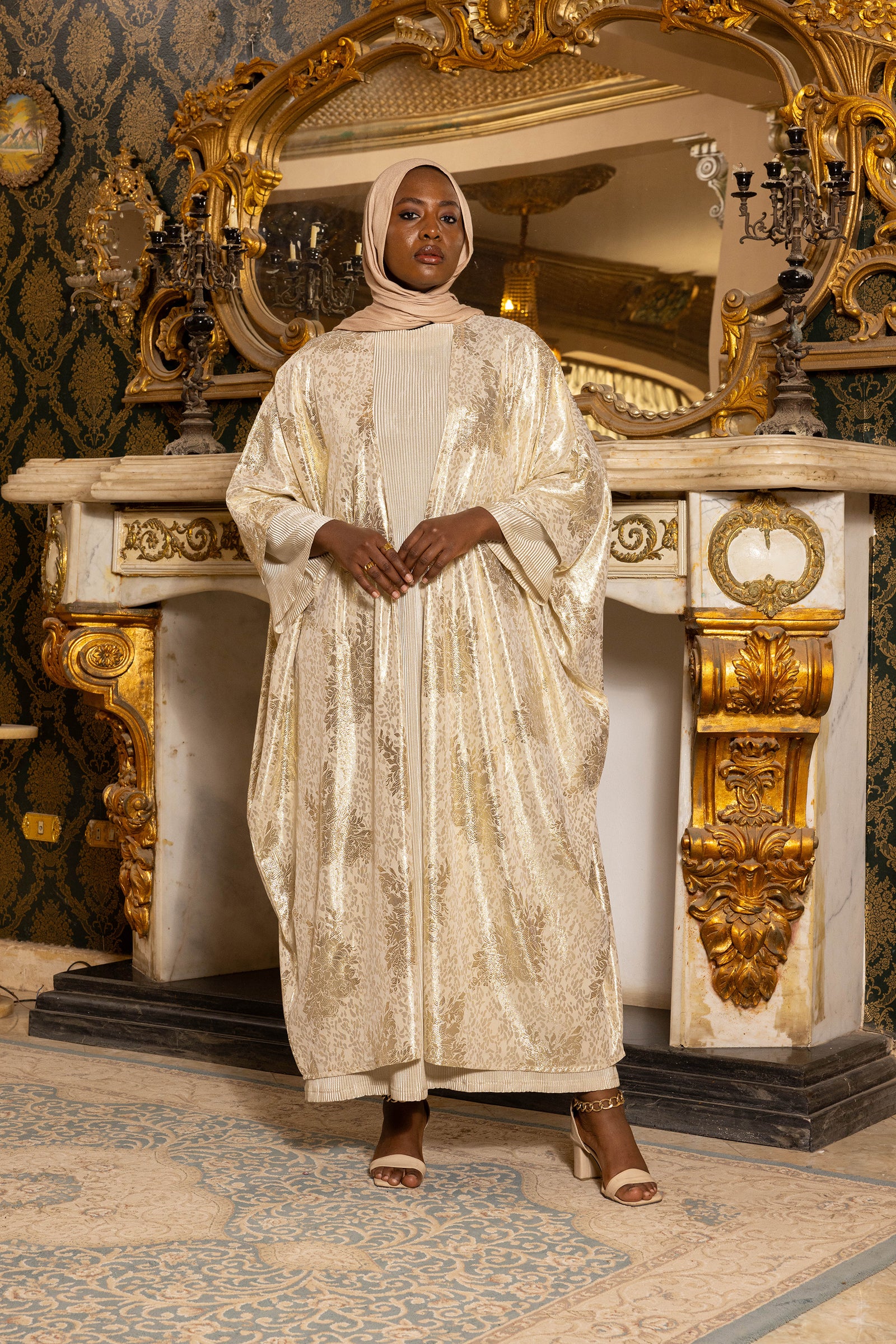 The Nada Gold Kimono