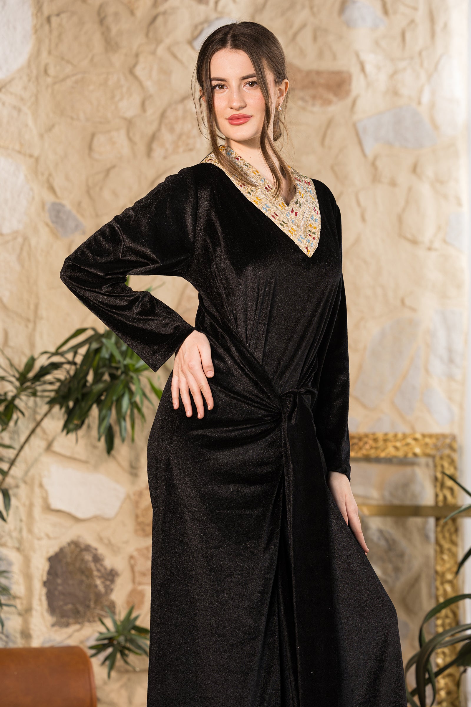Velvet Majesty Dress Set