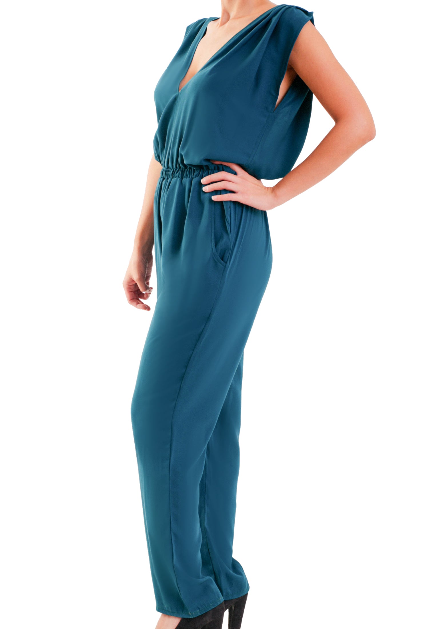 Sleeveless Casual Jumpsuit