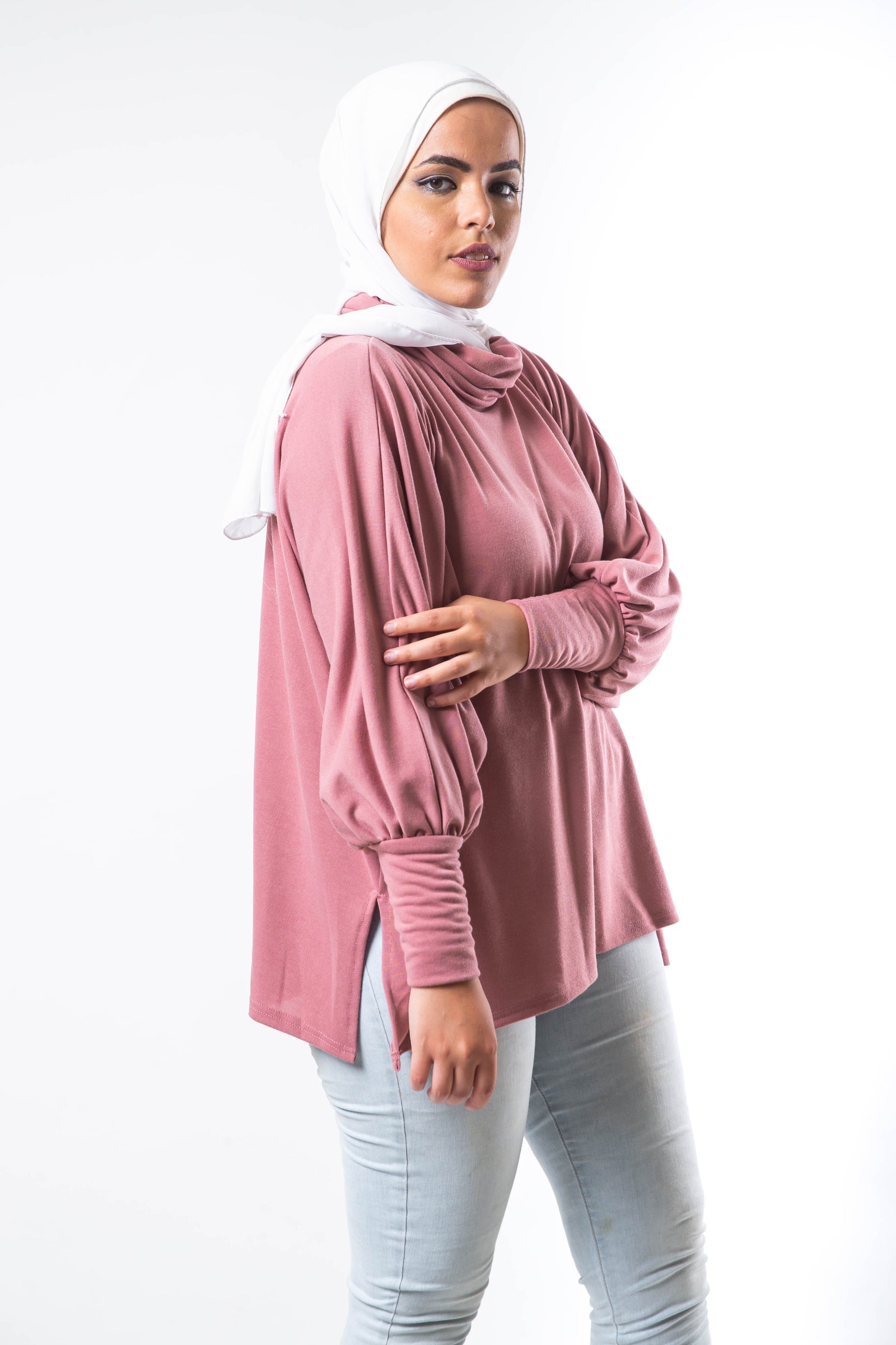 Wool Oversize Blouse - Kashmir