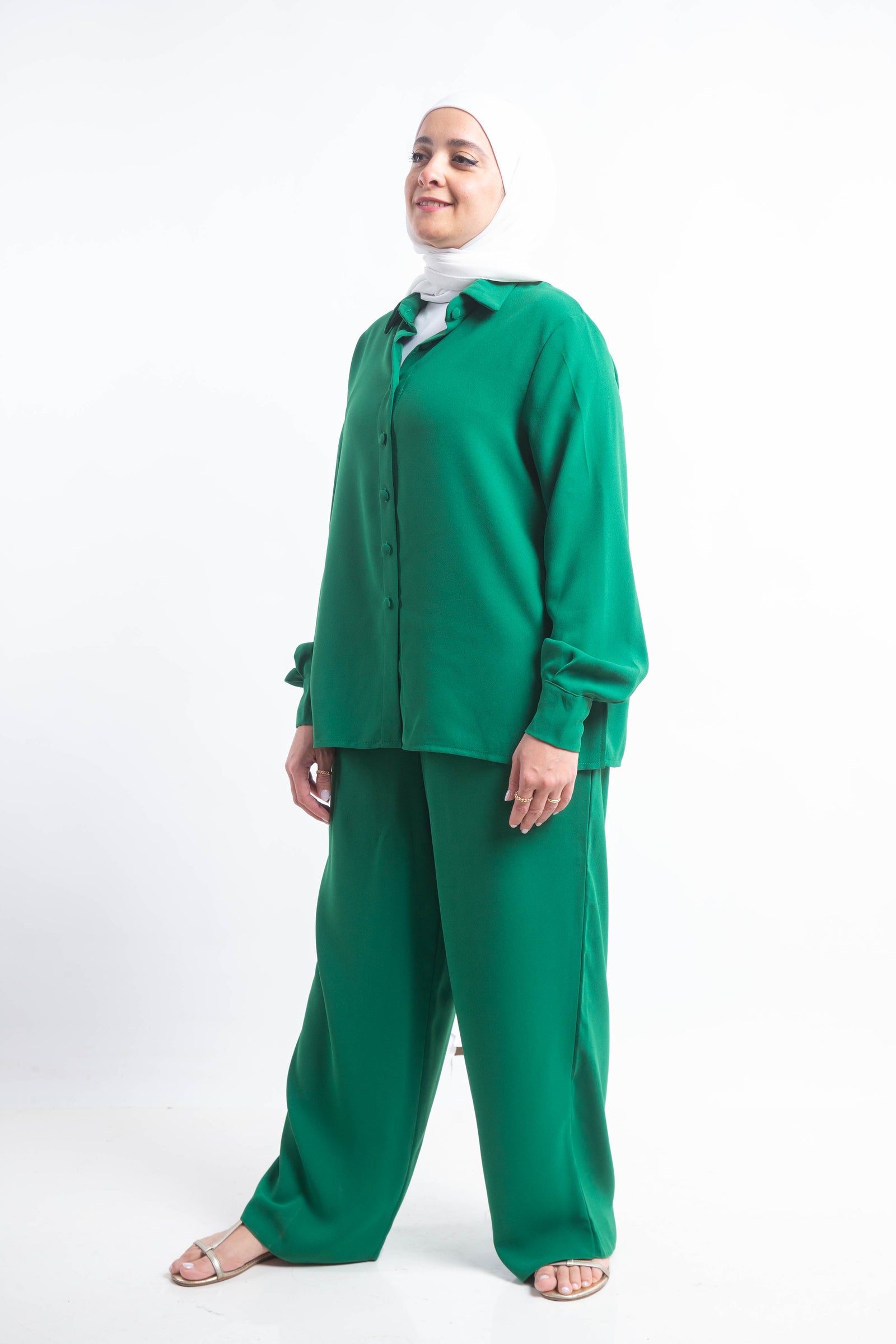 The Palette Crepe Set - Green