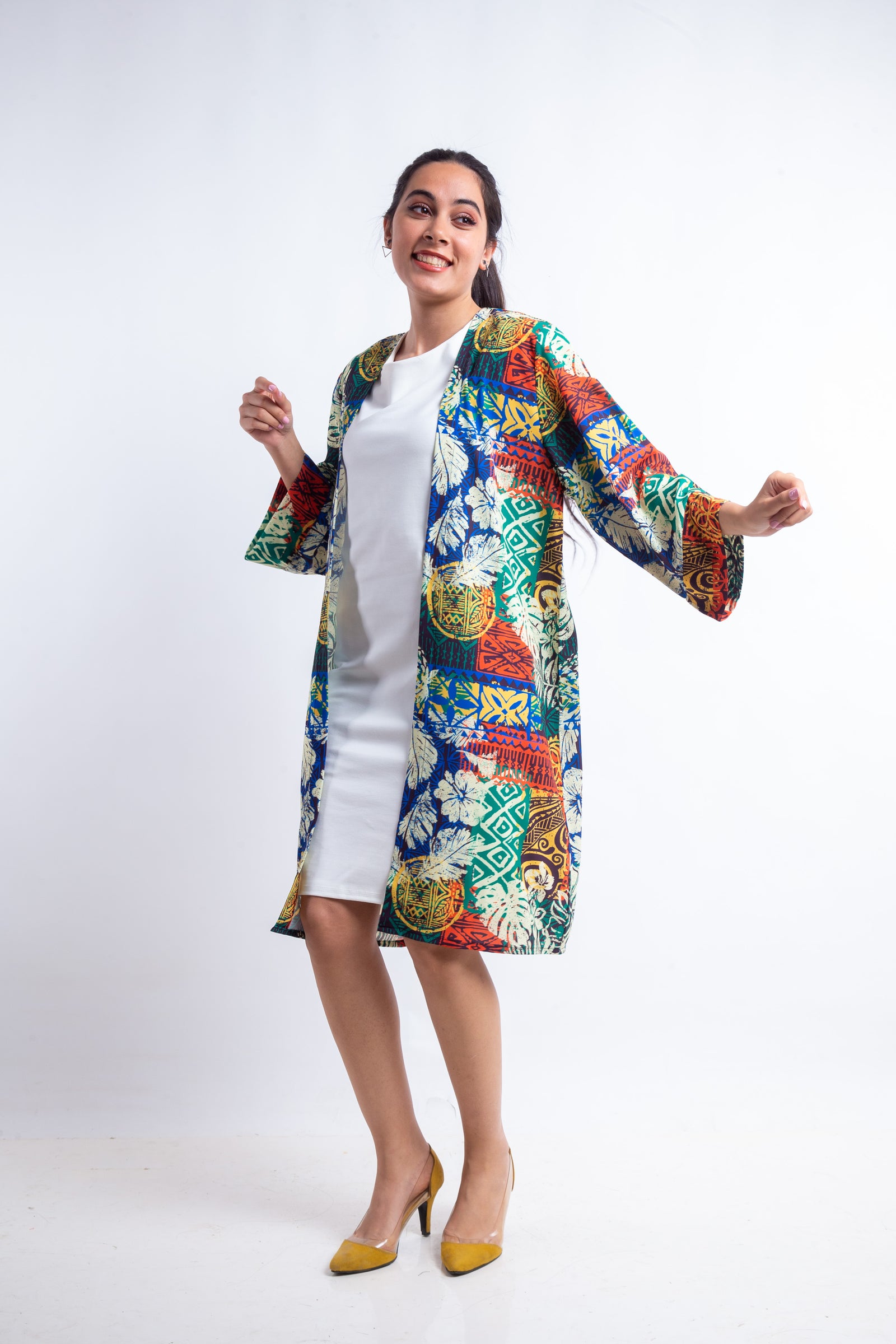 The African Blossom Kimono