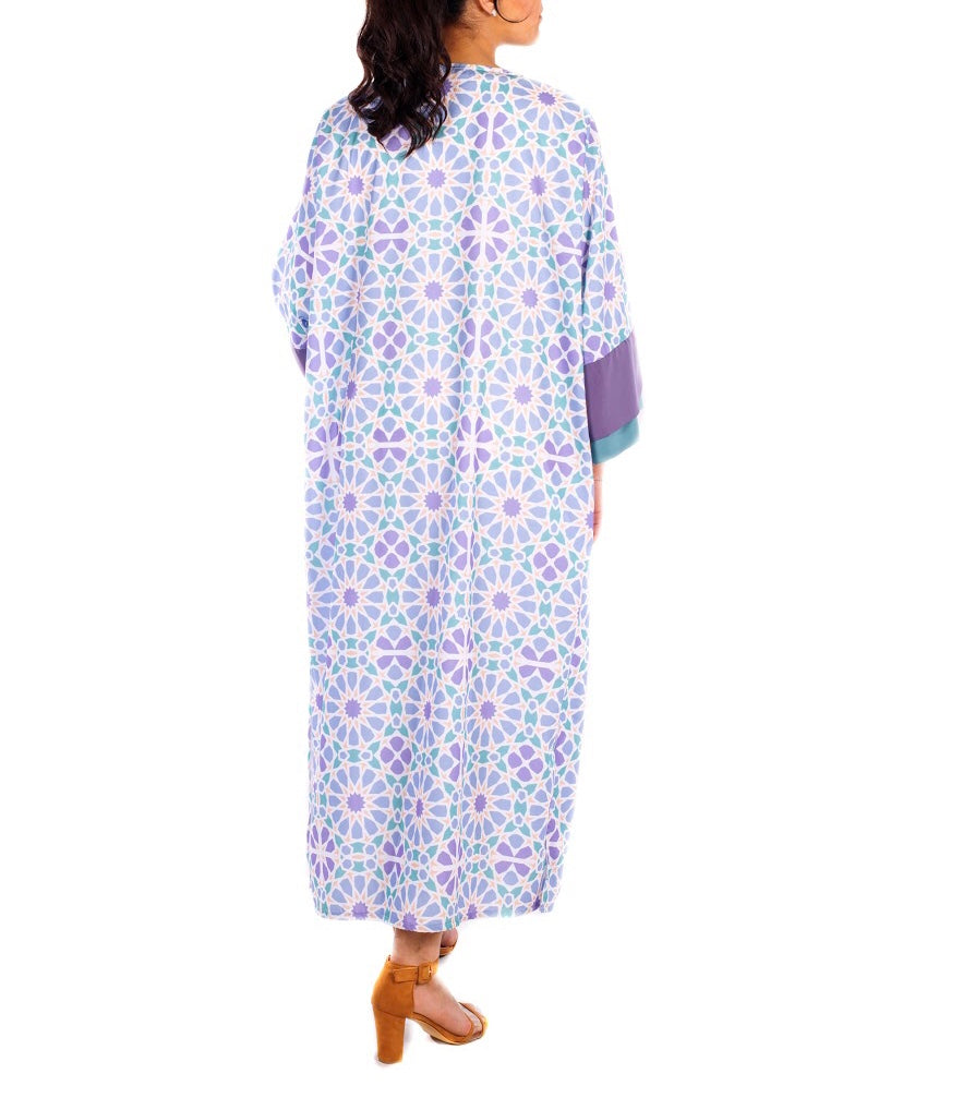 The Open Abaya Arabesque Kimono