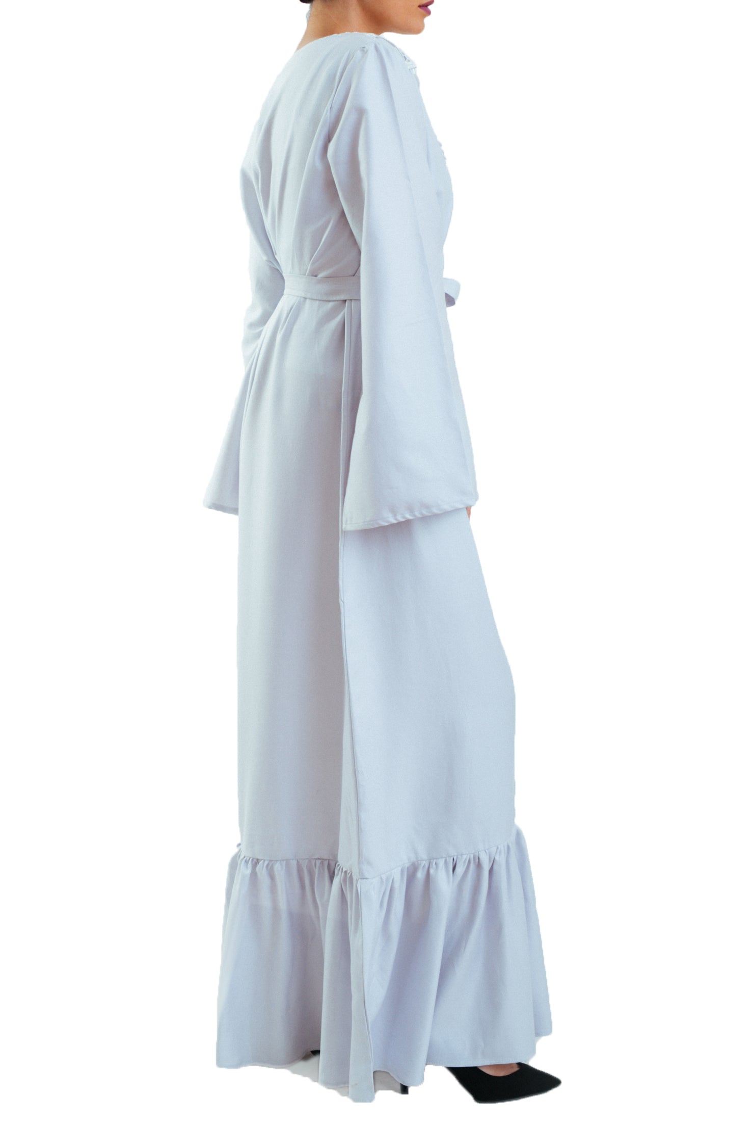 Galbya Dress -Long- White