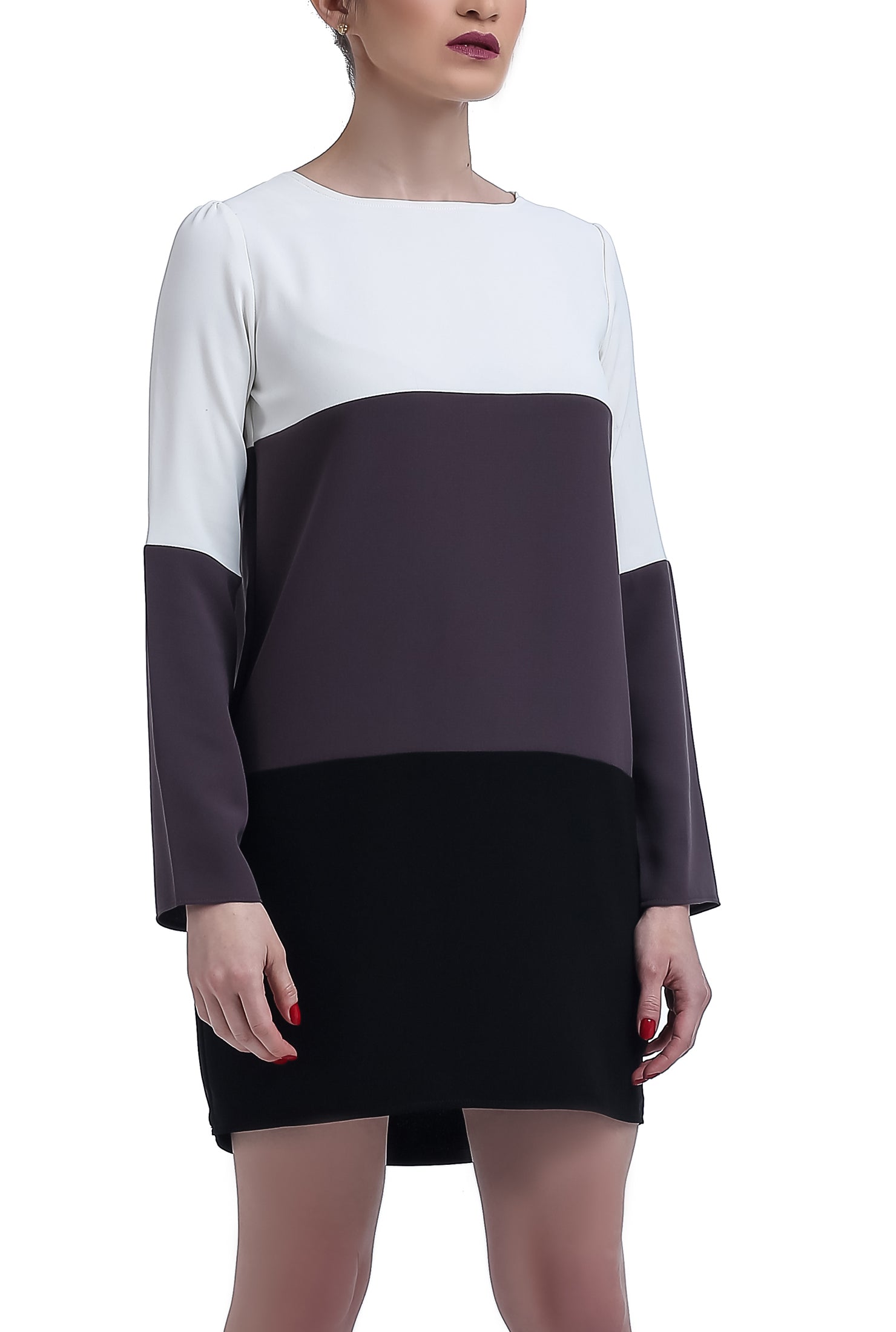 The Three Colored Stripes Blouse