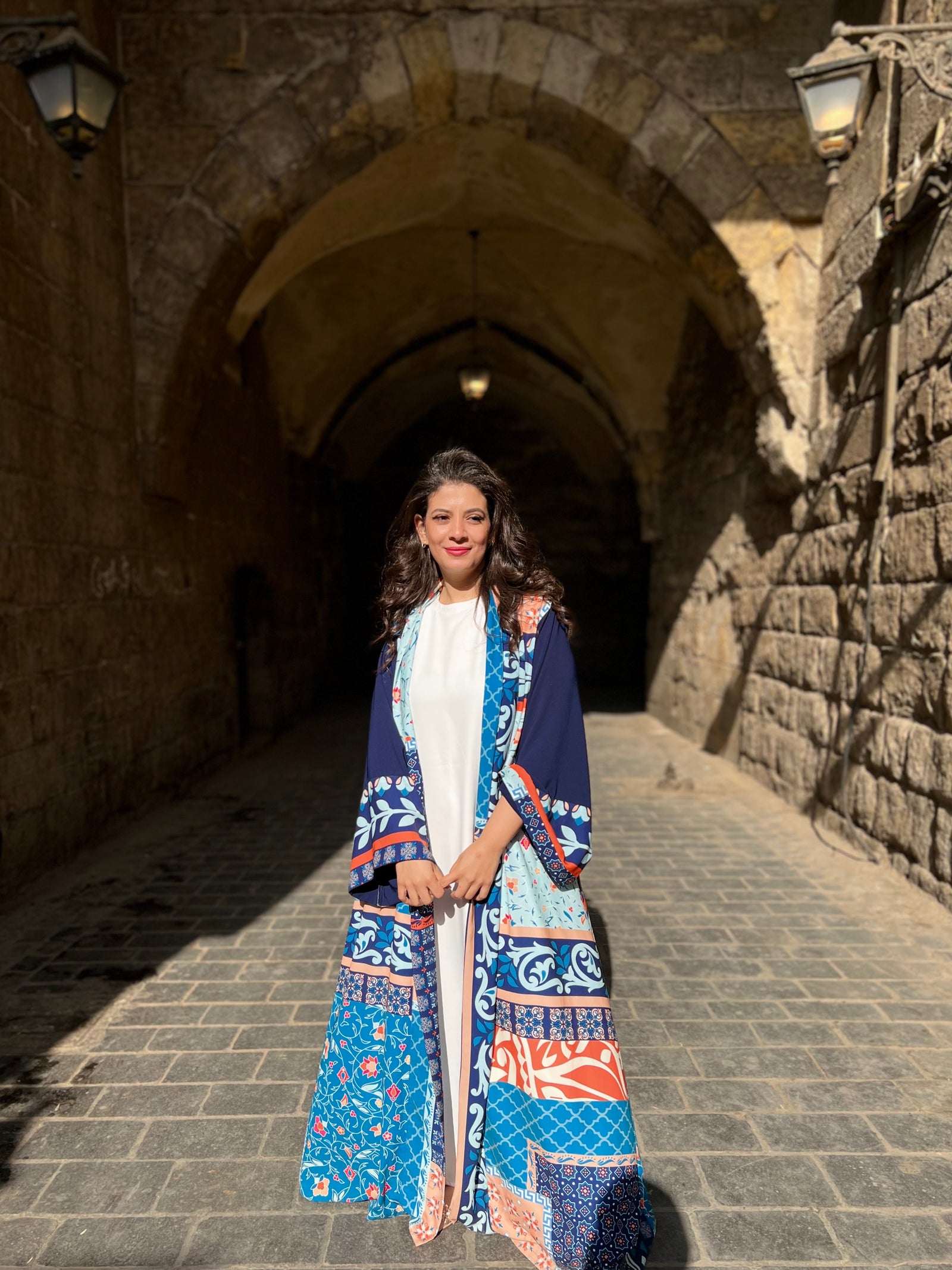 Timeless Abaya kimono - Navy