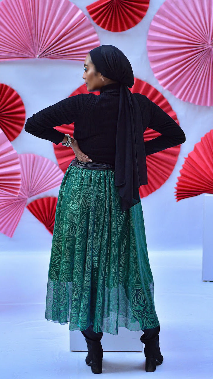 Leaves Skirt- Green