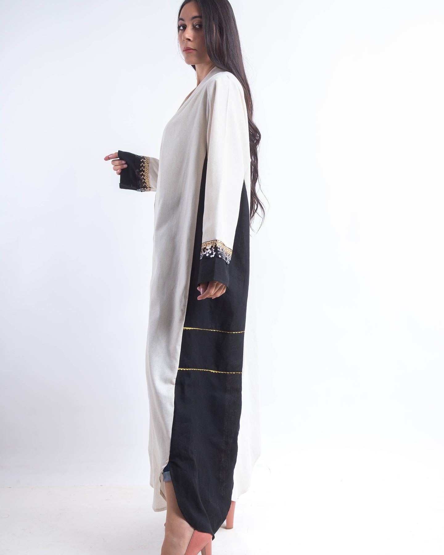 The Royal Kaftan - Beige